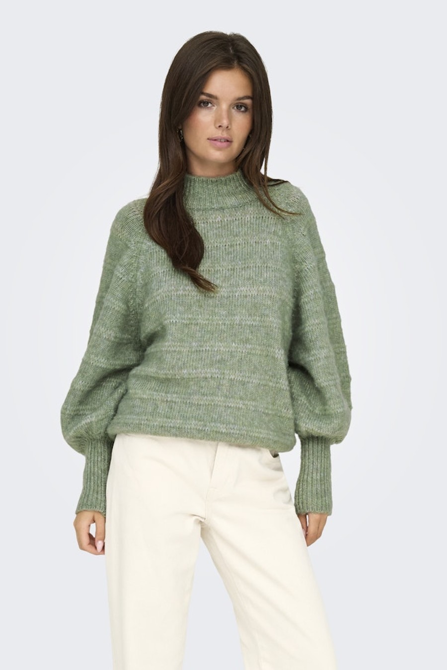 Strickpullover ONLY 15259528-Hedge-Green