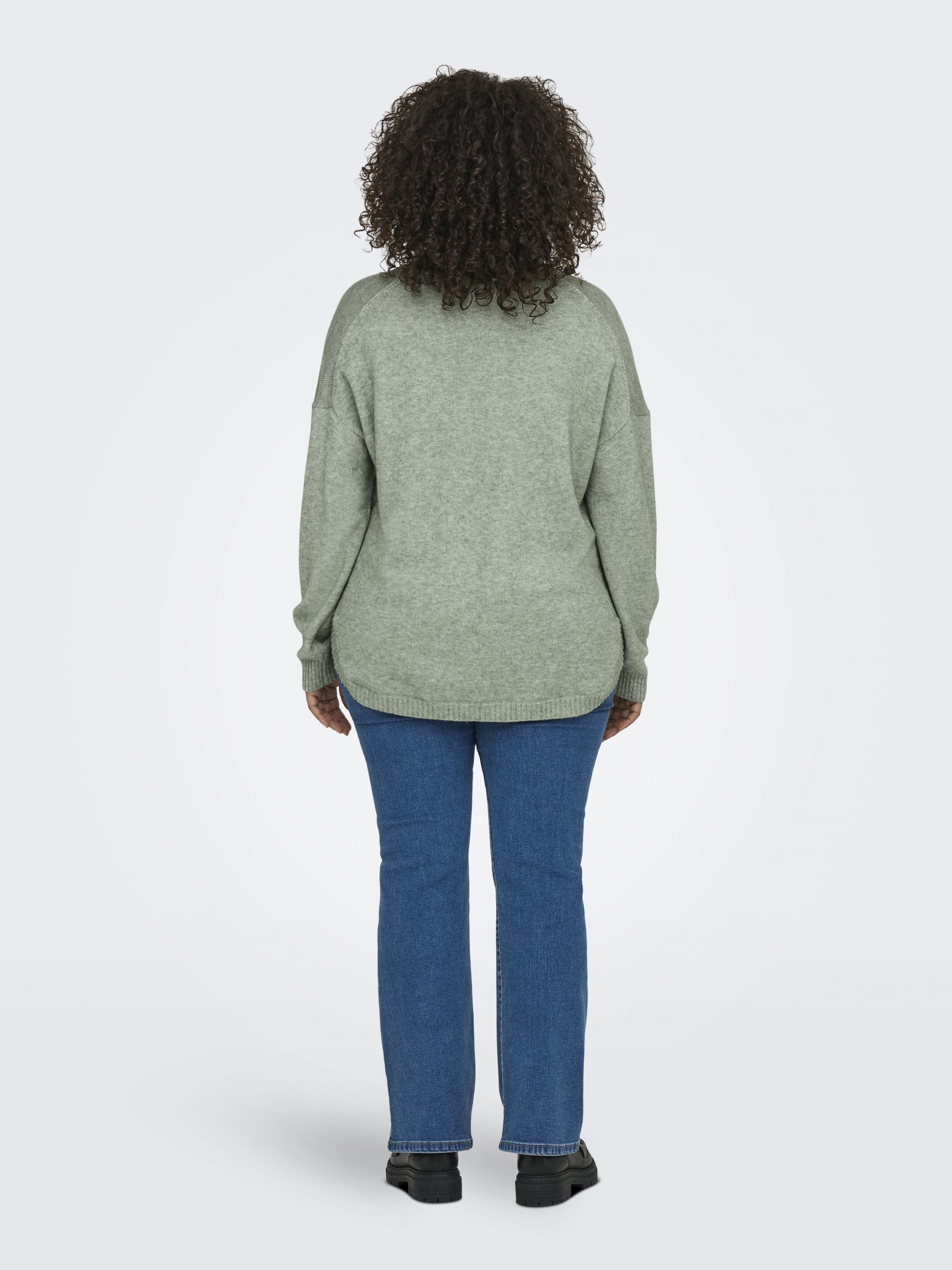 Strickpullover ONLY CARMAKOMA 15267202-Basil