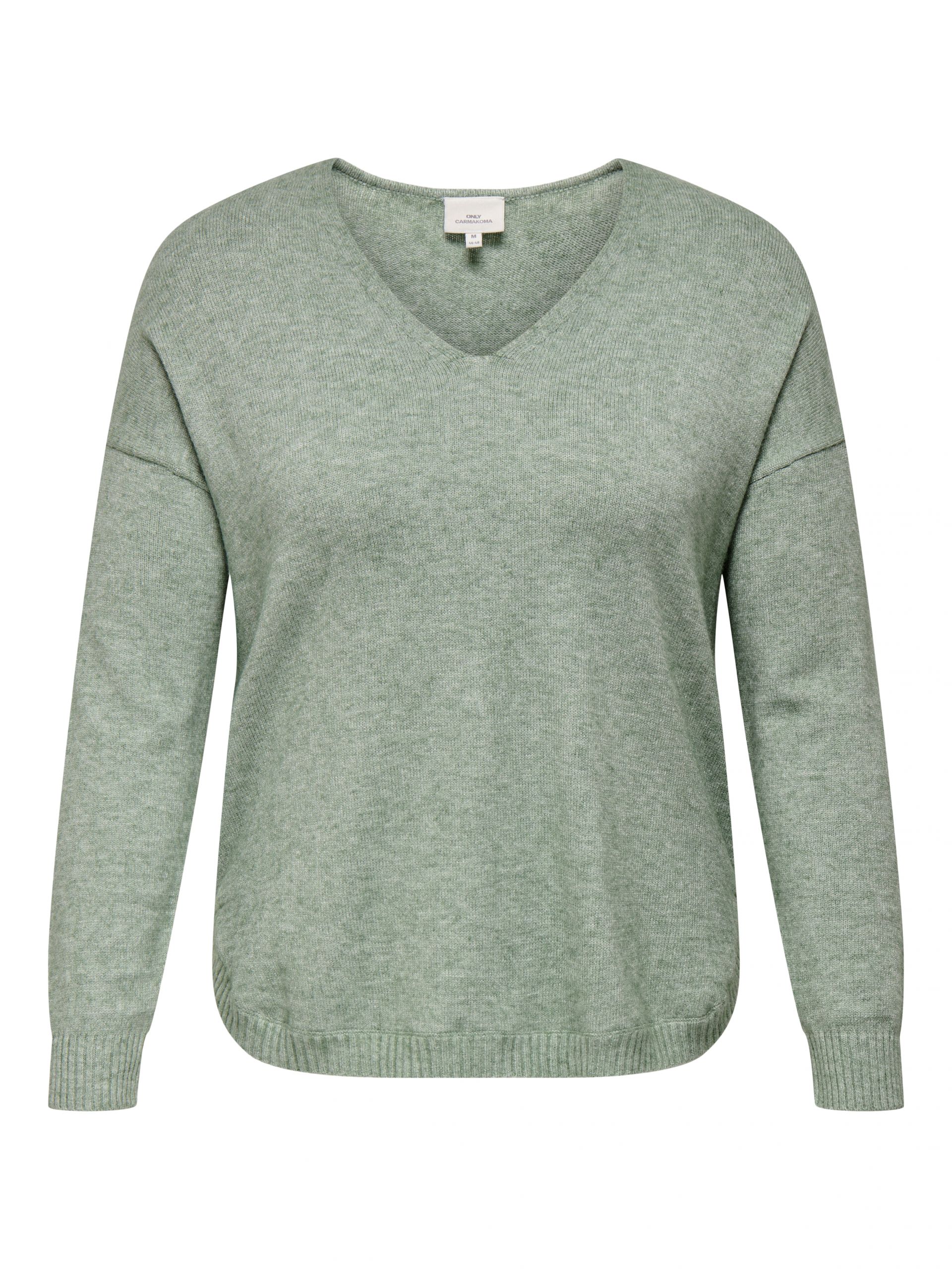Strickpullover ONLY CARMAKOMA 15267202-Basil