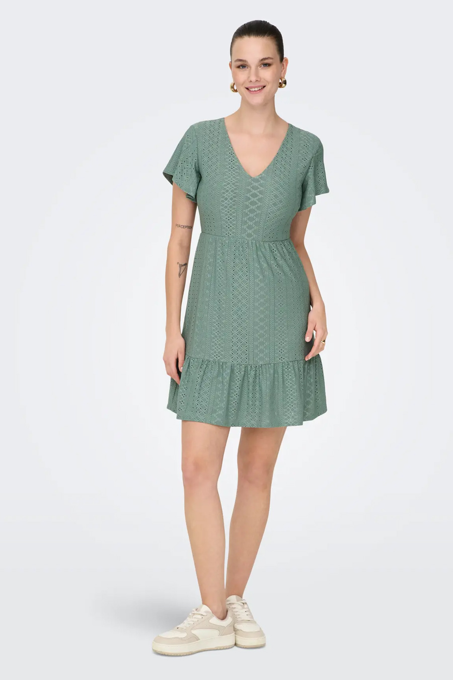 Kleid ONLY 15289687-Chinois-Green