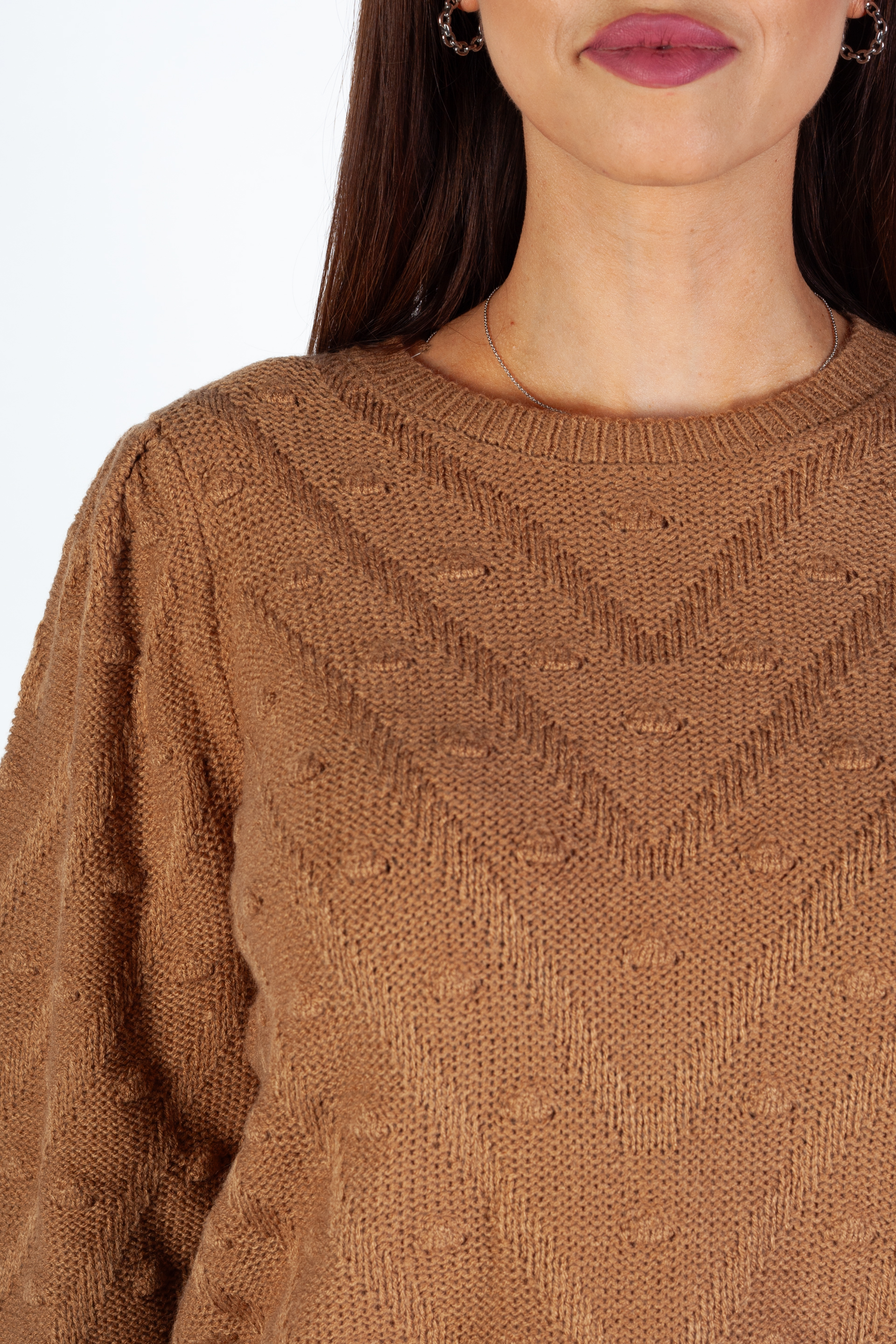 Strickpullover JACQUELINE DE YONG 15302456-Toasted-Cocon