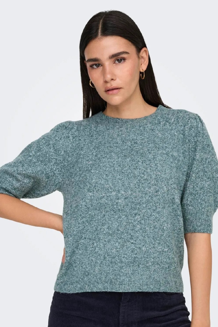 Strickpullover ONLY 15318551-Sea-Moss