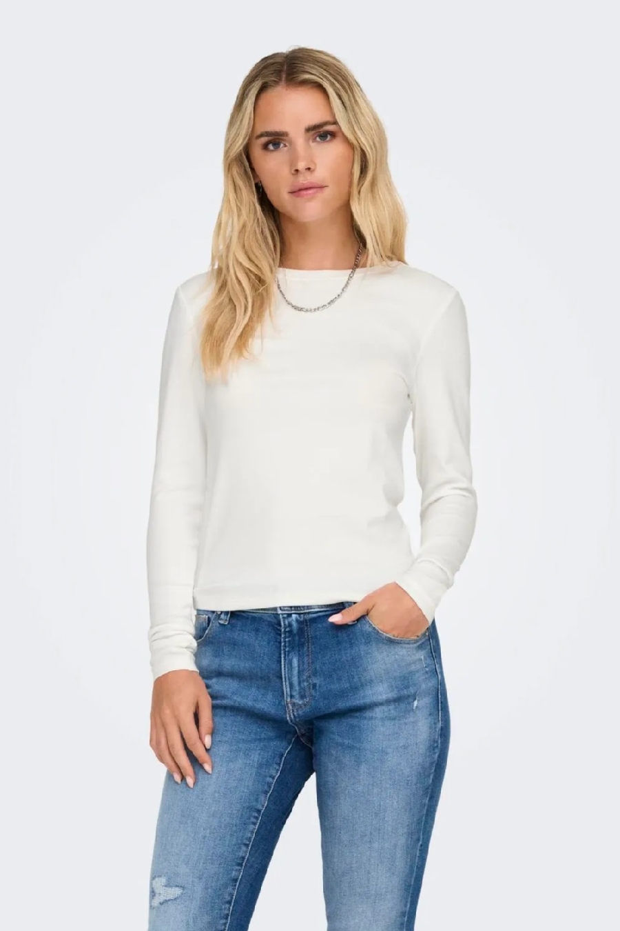 Strickpullover ONLY 15323159-Cloud-Dancer