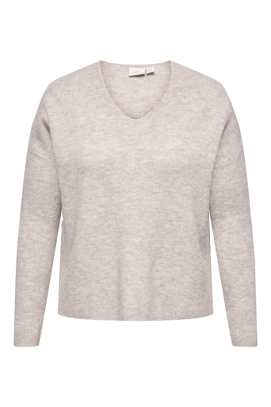 Strickpullover ONLY CARMAKOMA 15327166-Pumice-Stone