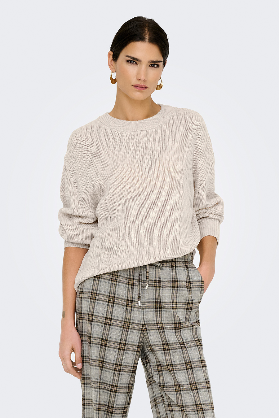 Strickpullover ONLY 15361110-Moonbeam