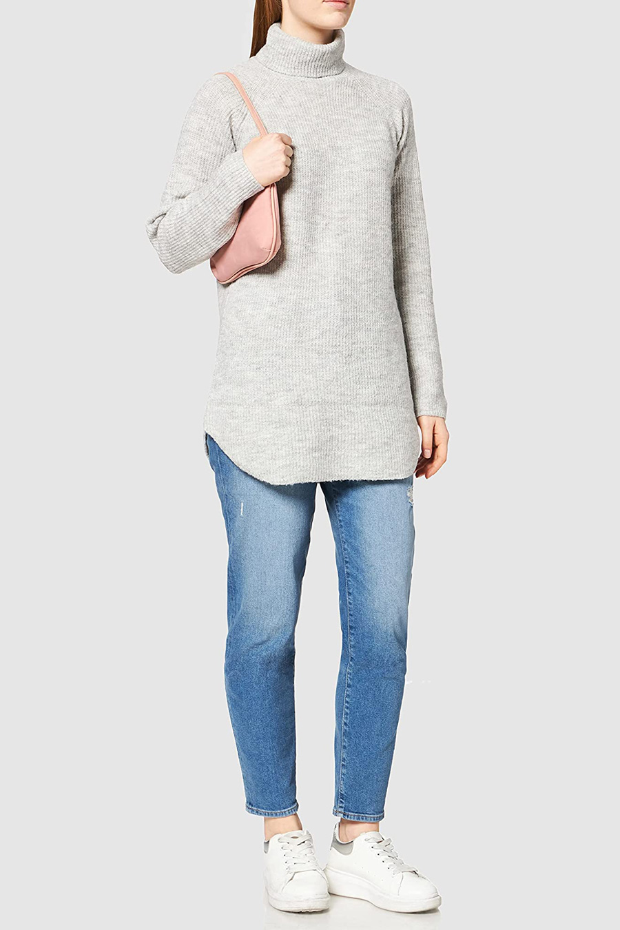 Strickpullover PIECES 17098263-LG-Melange