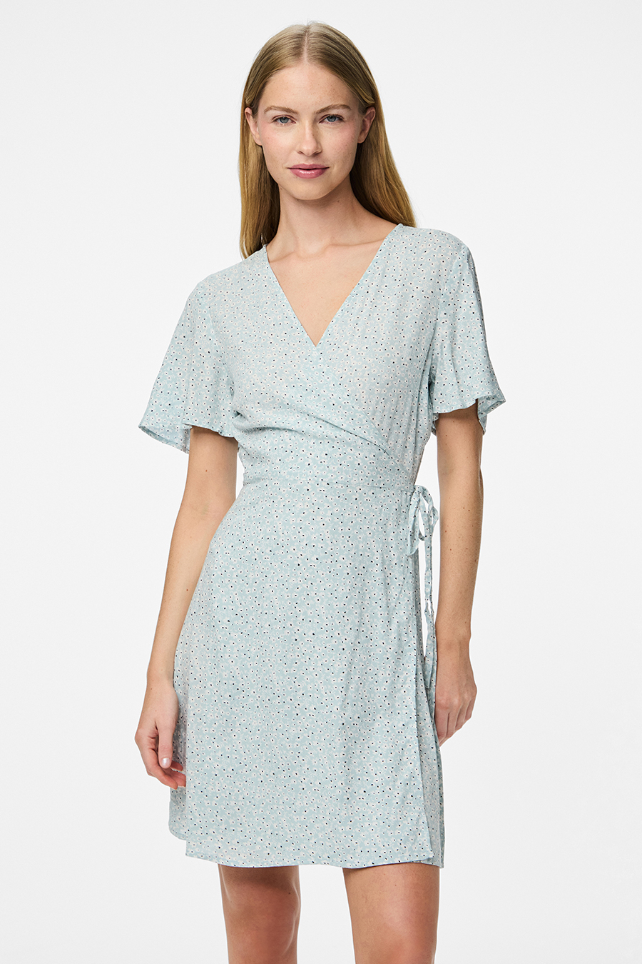 Kleid PIECES 17154743-Cloud-Blue-FL