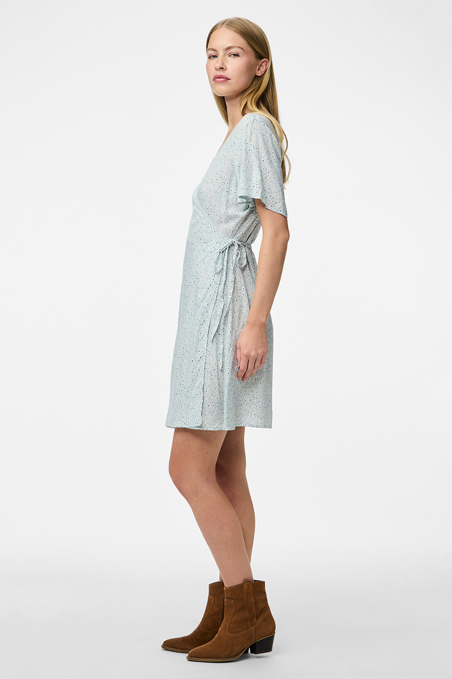 Kleid PIECES 17154743-Cloud-Blue-FL