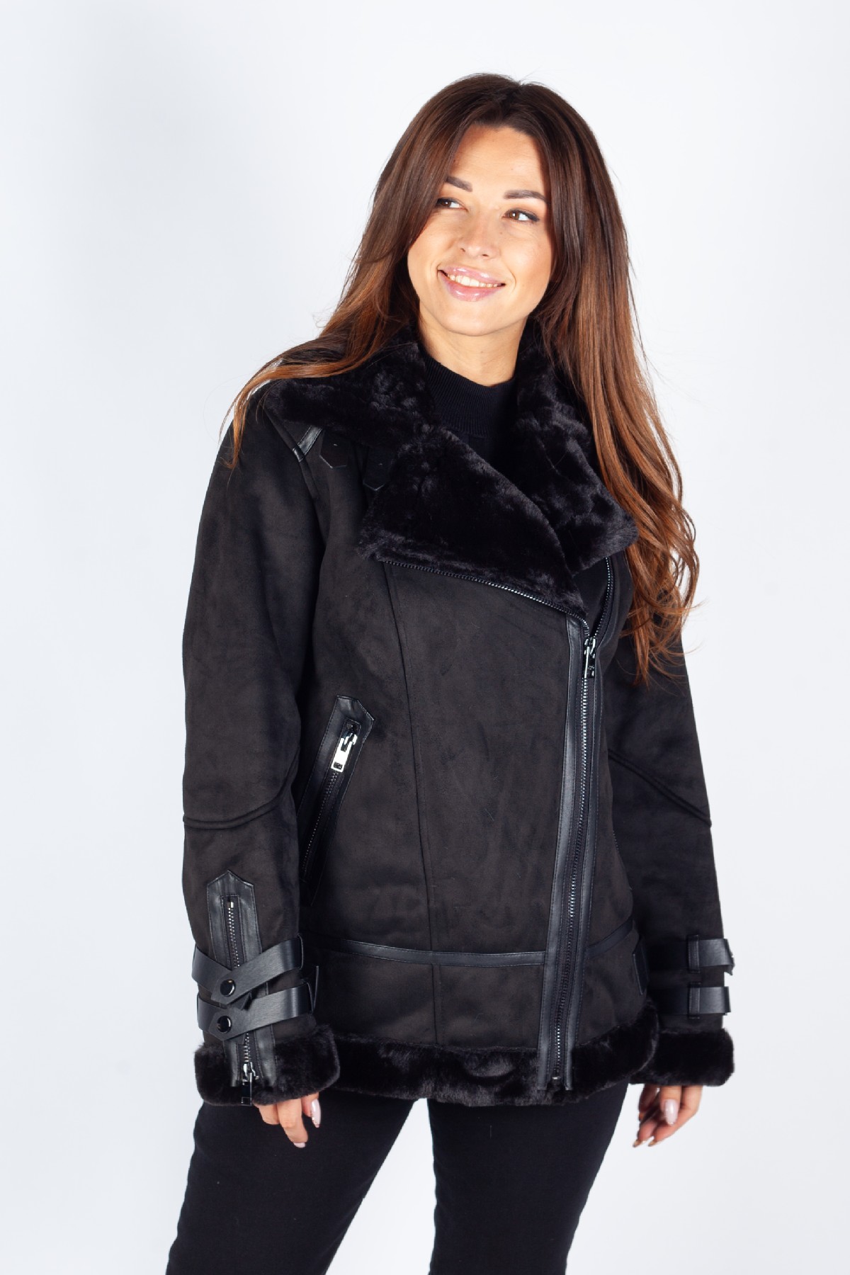 Lederjacke MAURITIUS 2101-0238-black