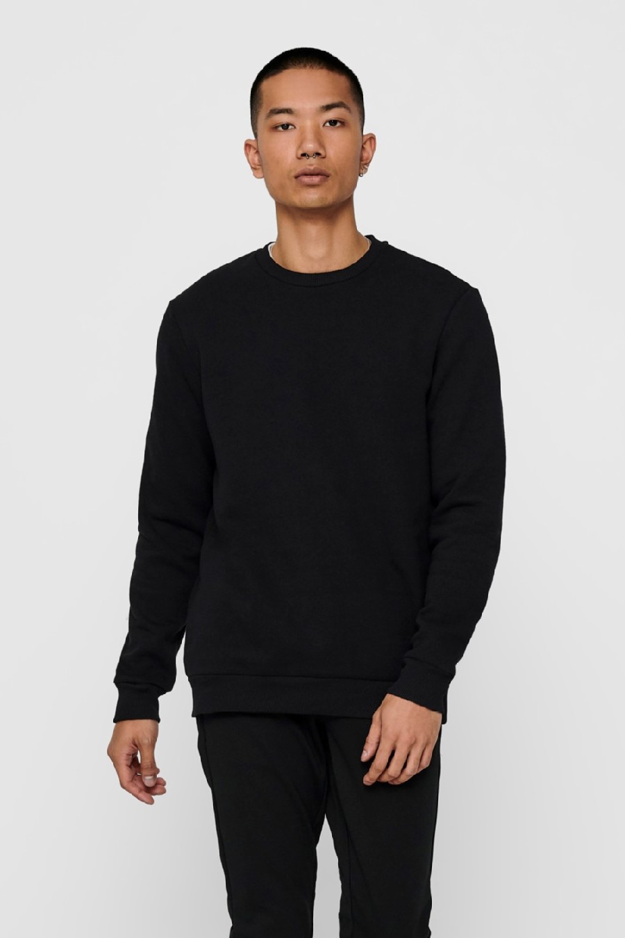 Sweatshirt ONLY & SONS 22018683-Black