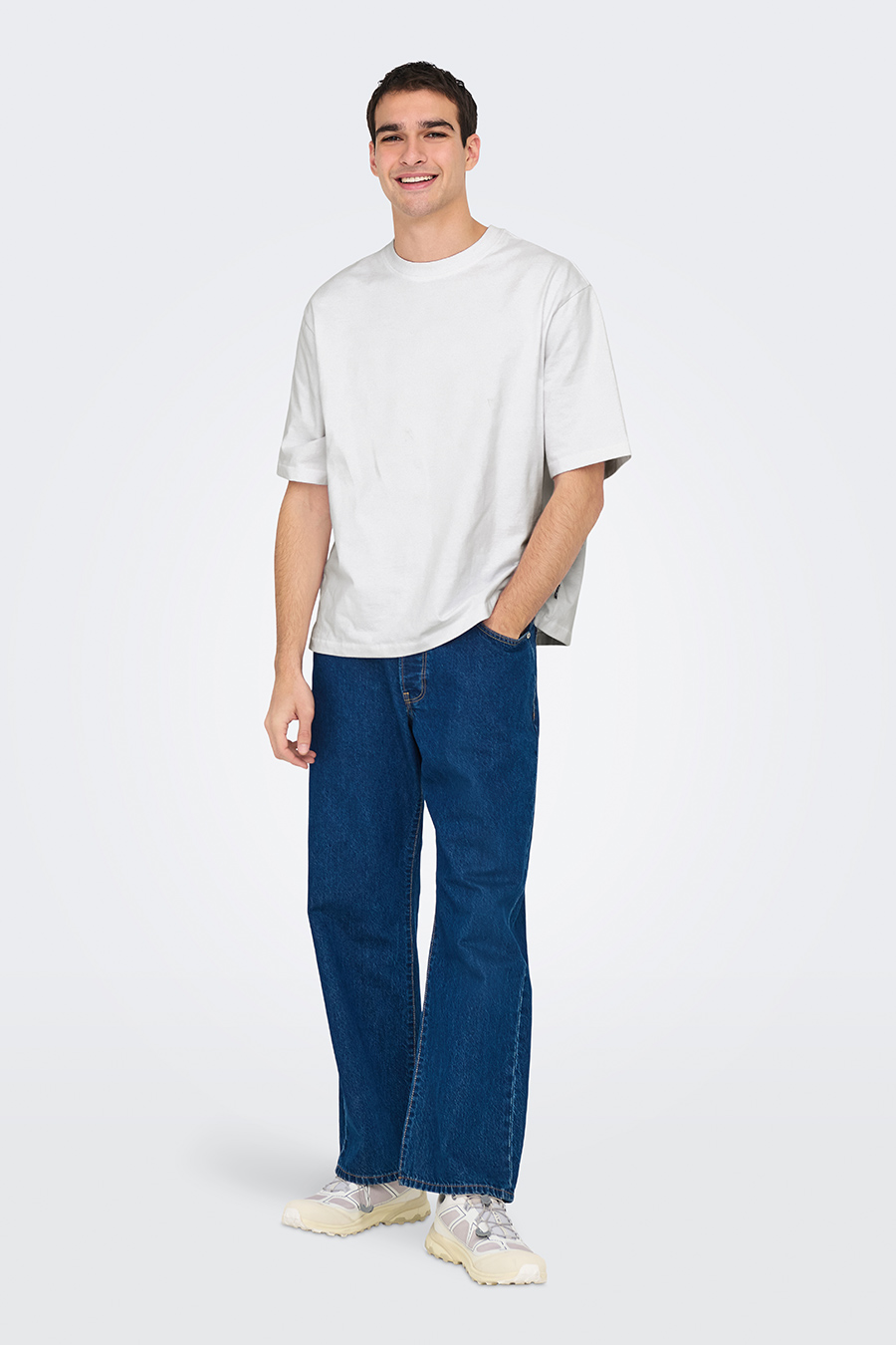 T-Shirts ONLY & SONS 22027787-Bright-White