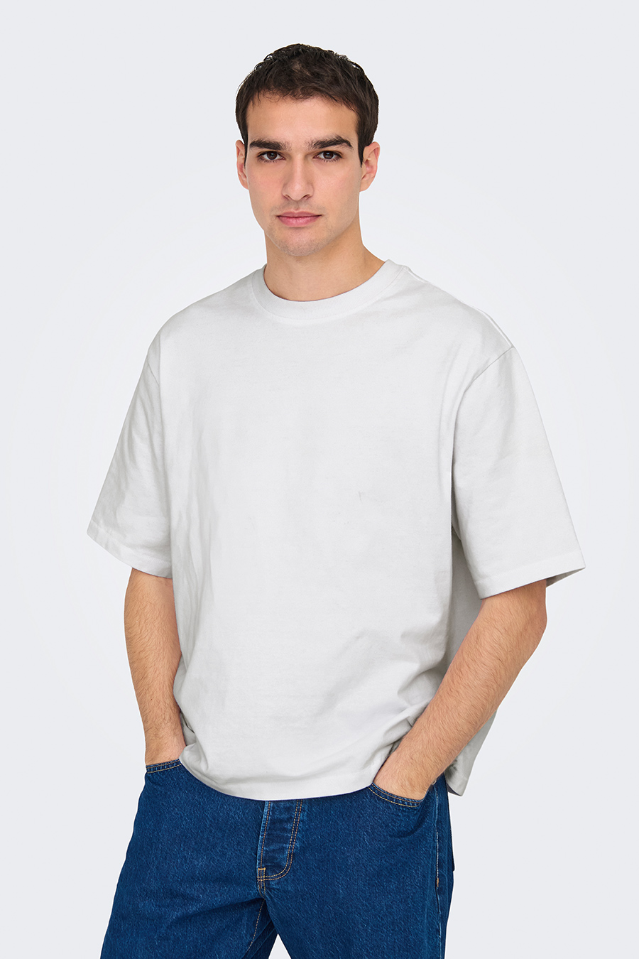 T-Shirts ONLY & SONS 22027787-Bright-White