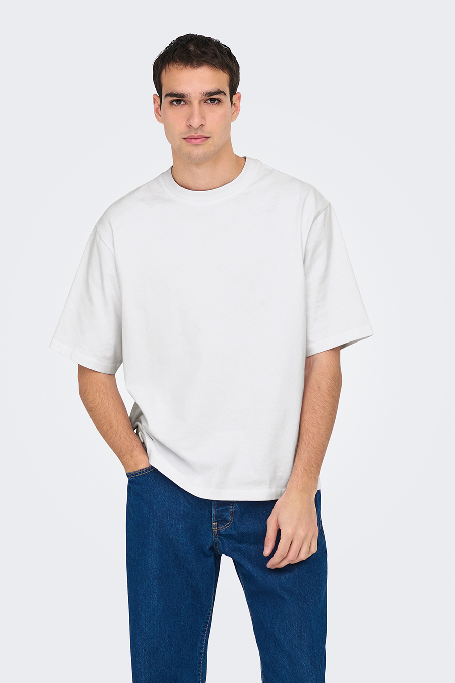 T-Shirts ONLY & SONS 22027787-Bright-White