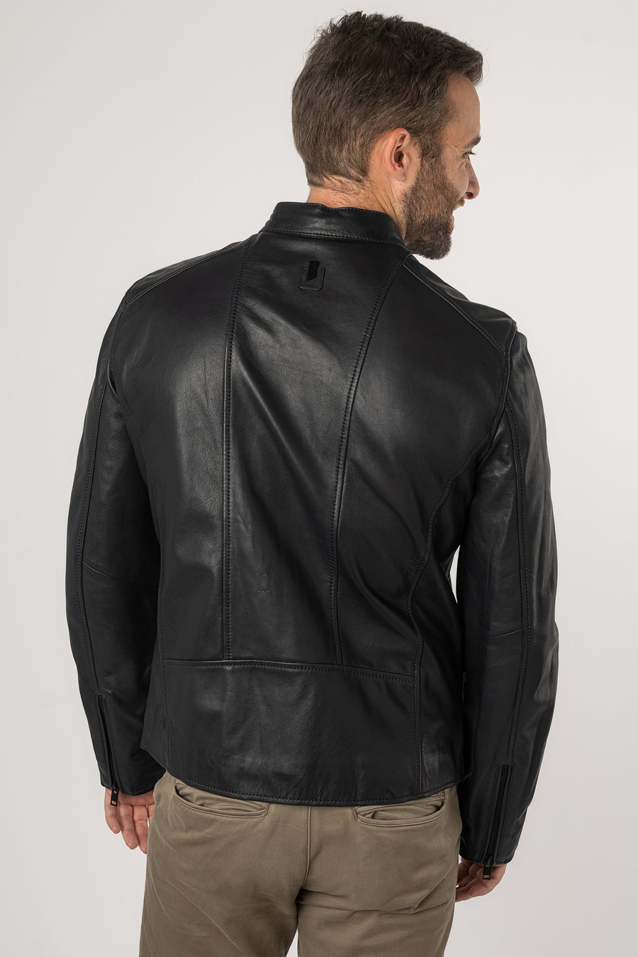 Lederjacke MAURITIUS 3201-0021-dark-navy