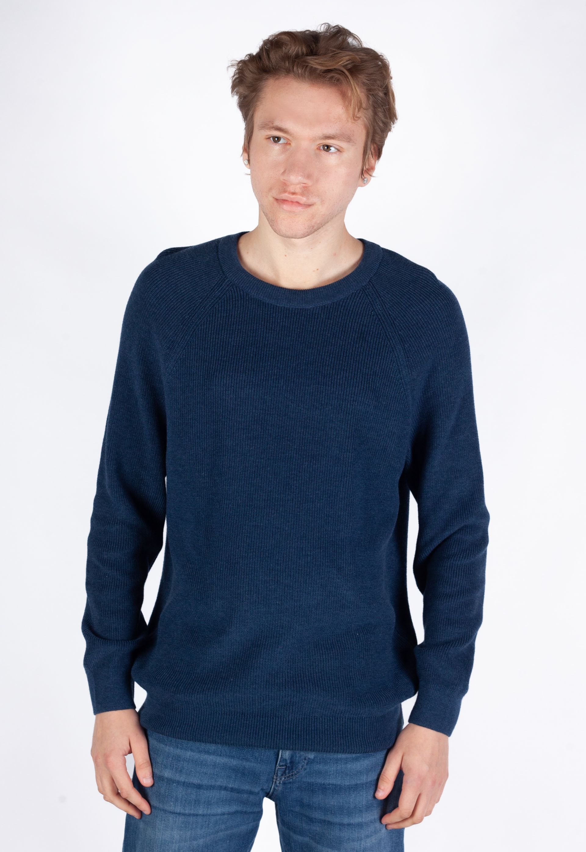 Strickpullover MCL 33634-INDIGO-MELANJ