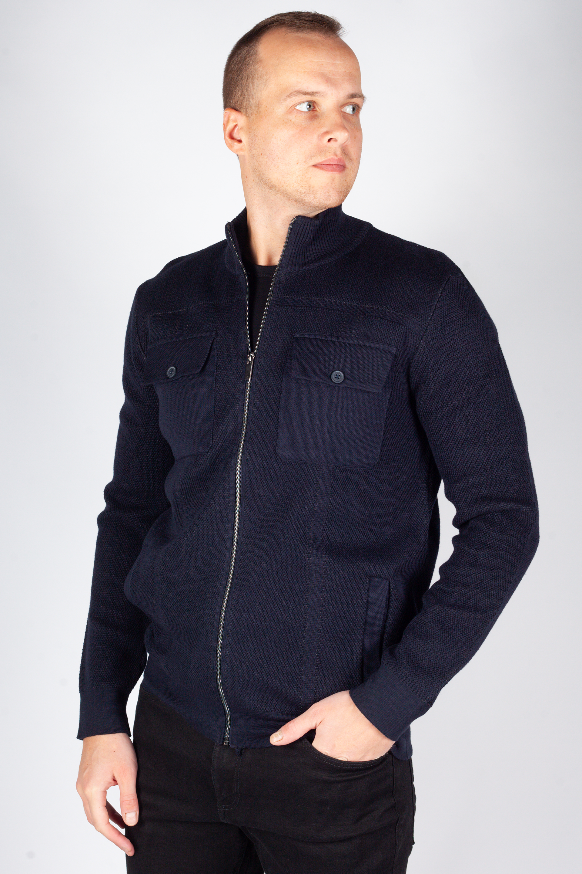 Strickjacke MCL 33742-LACIVERT