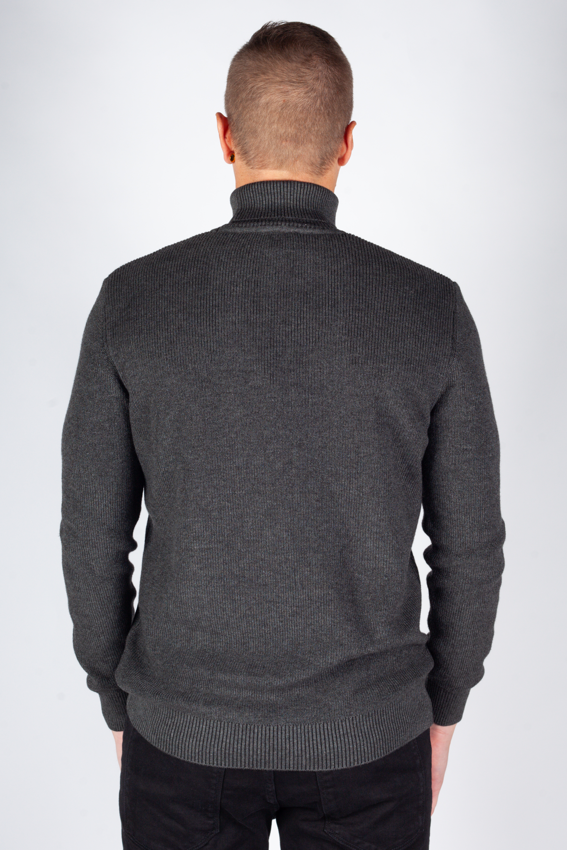 Rollkragenpullover MCL 33811-FUMELMELANJ