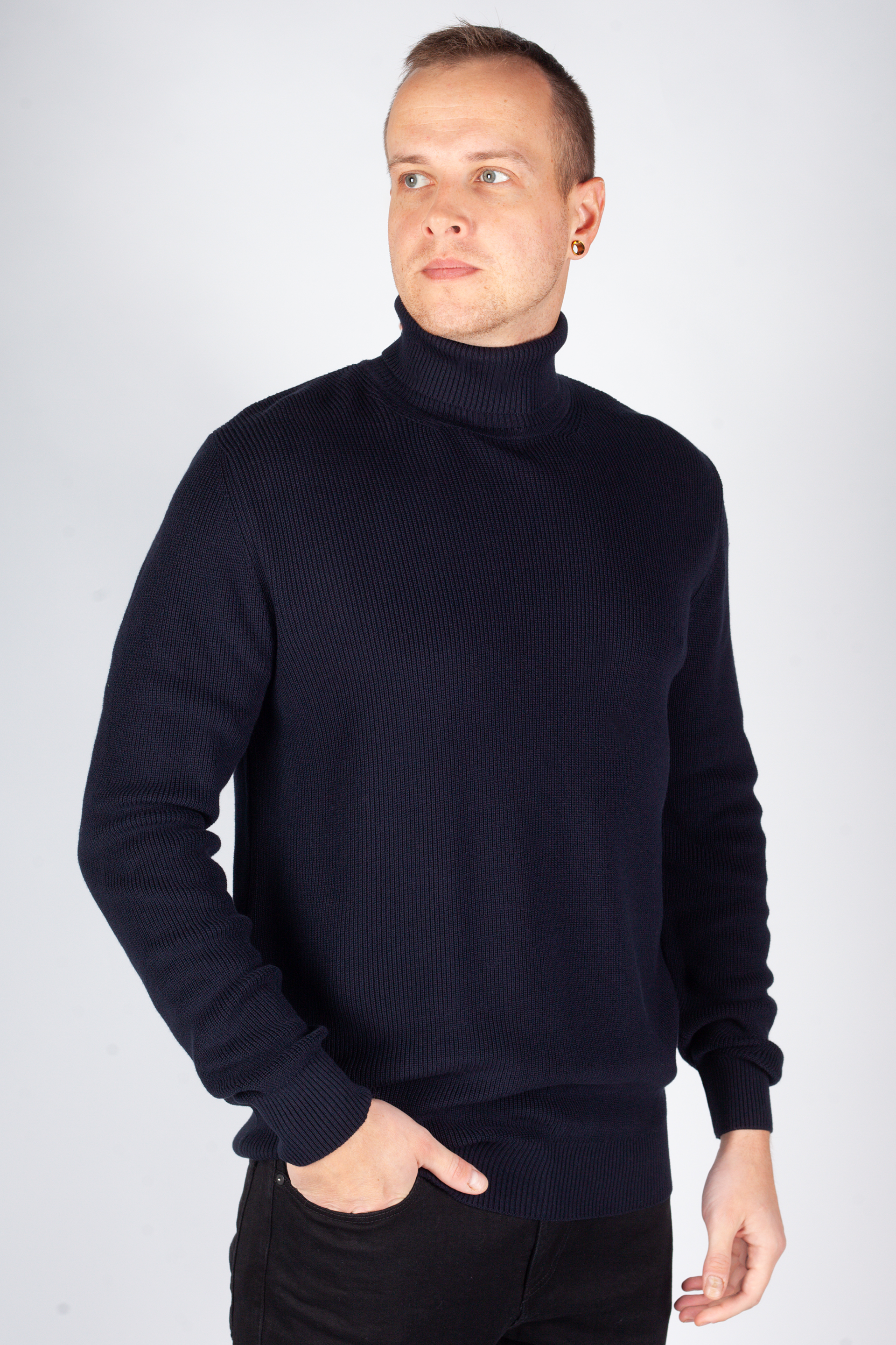 Rollkragenpullover MCL 33811-LACIVERT