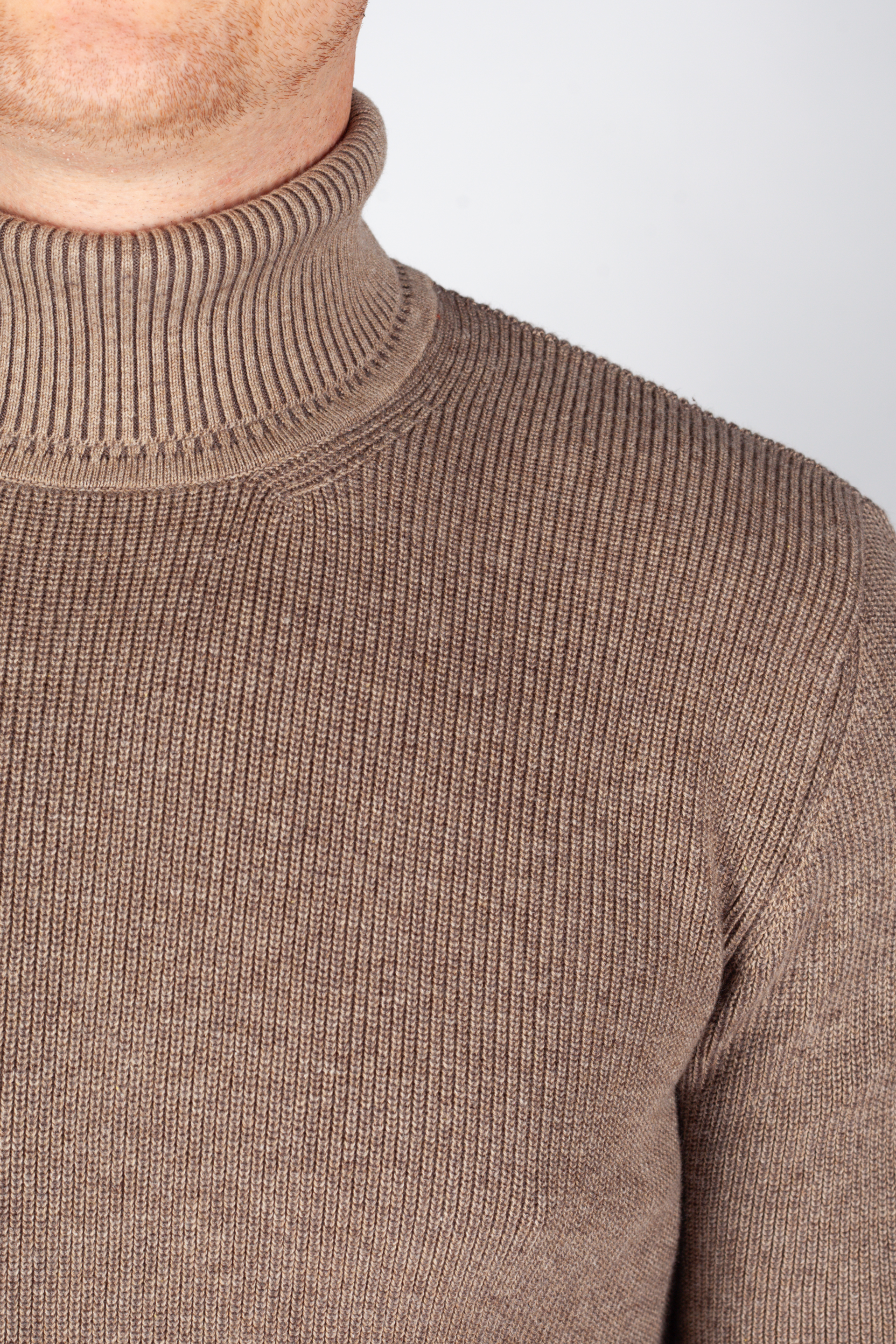 Rollkragenpullover MCL 33811-TOPRAKMELANJ