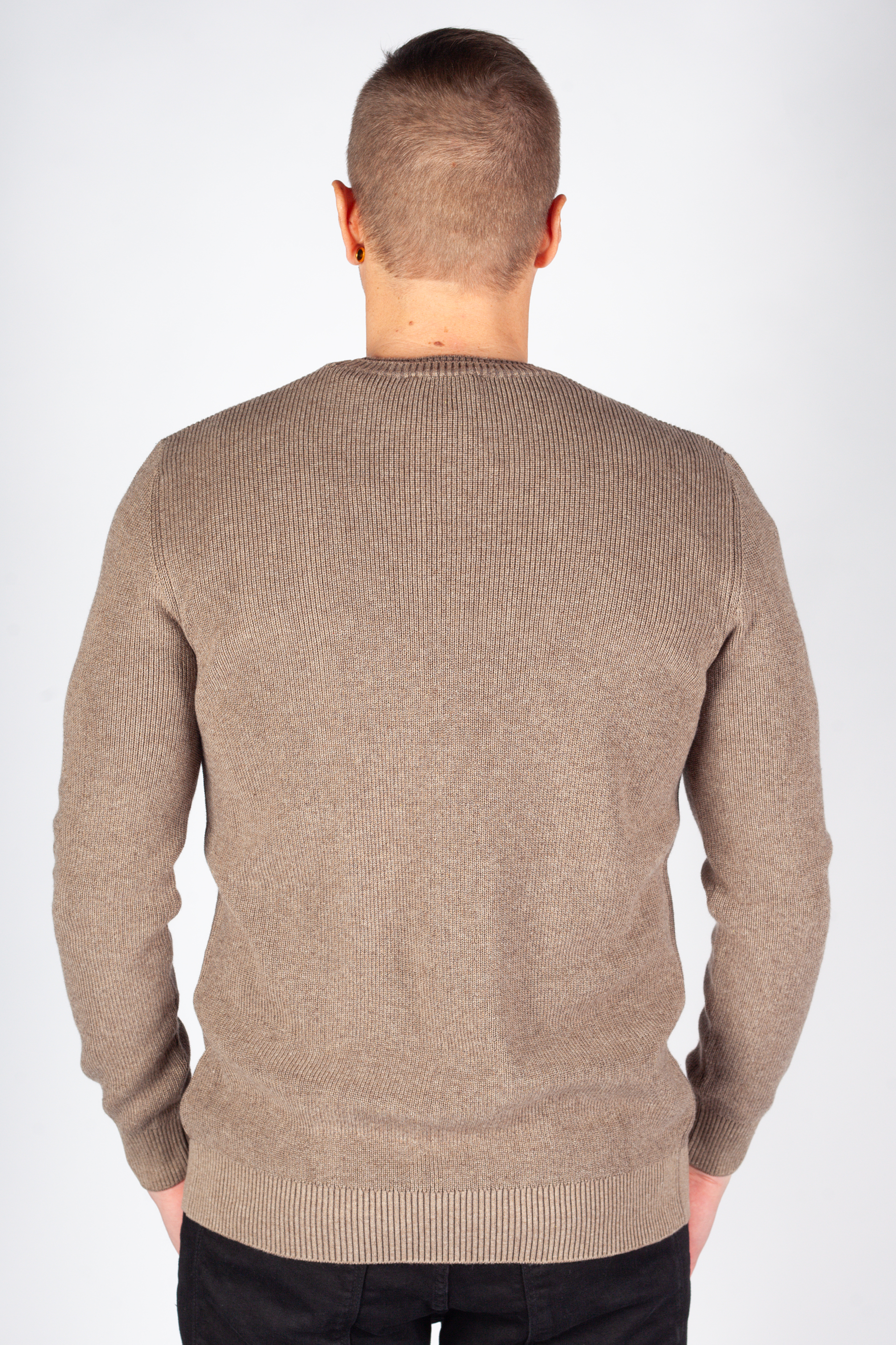 Strickpullover MCL 33813-TOPRAKMELANJ