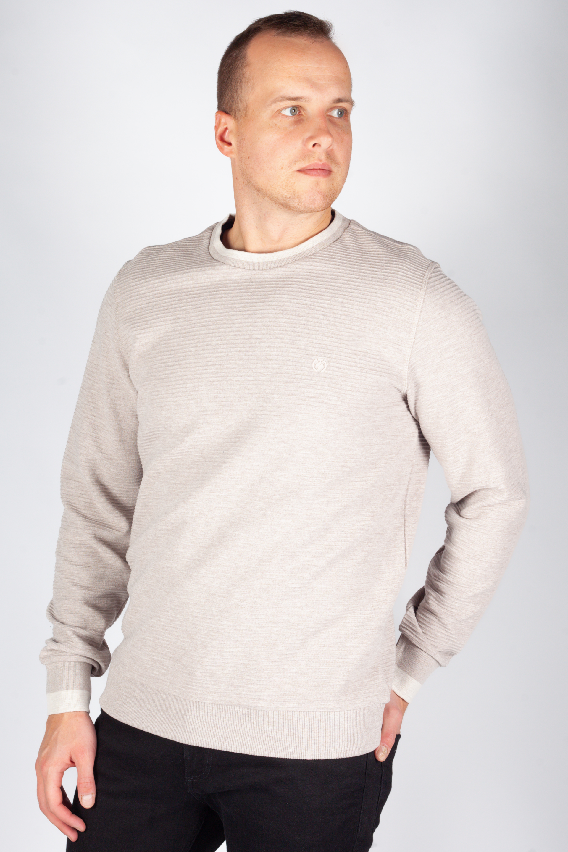 Strickpullover MCL 36829-TOPRAKMELANJ