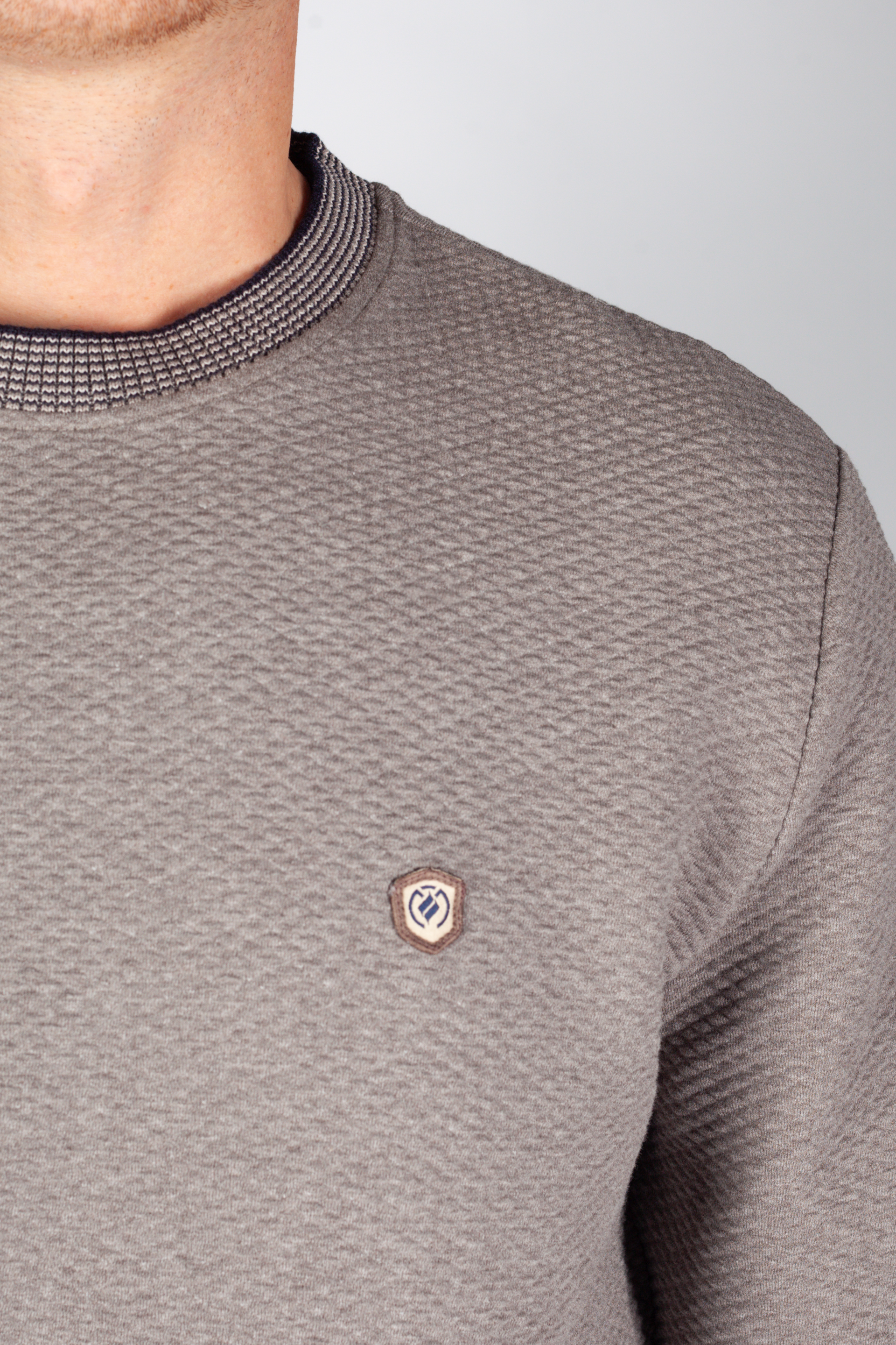 Strickpullover MCL 36920-KAHVE-MELANJ