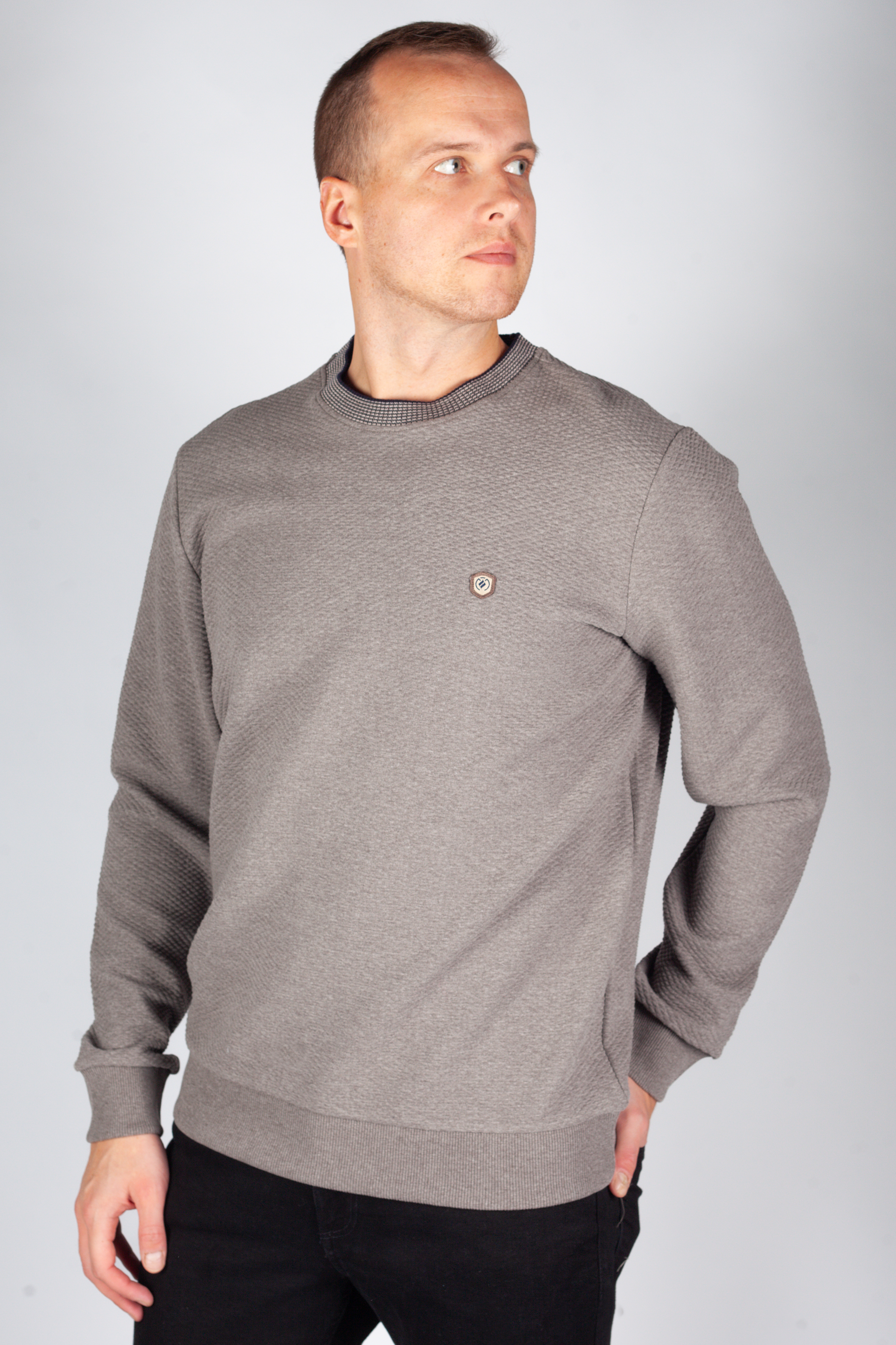 Strickpullover MCL 36920-KAHVE-MELANJ