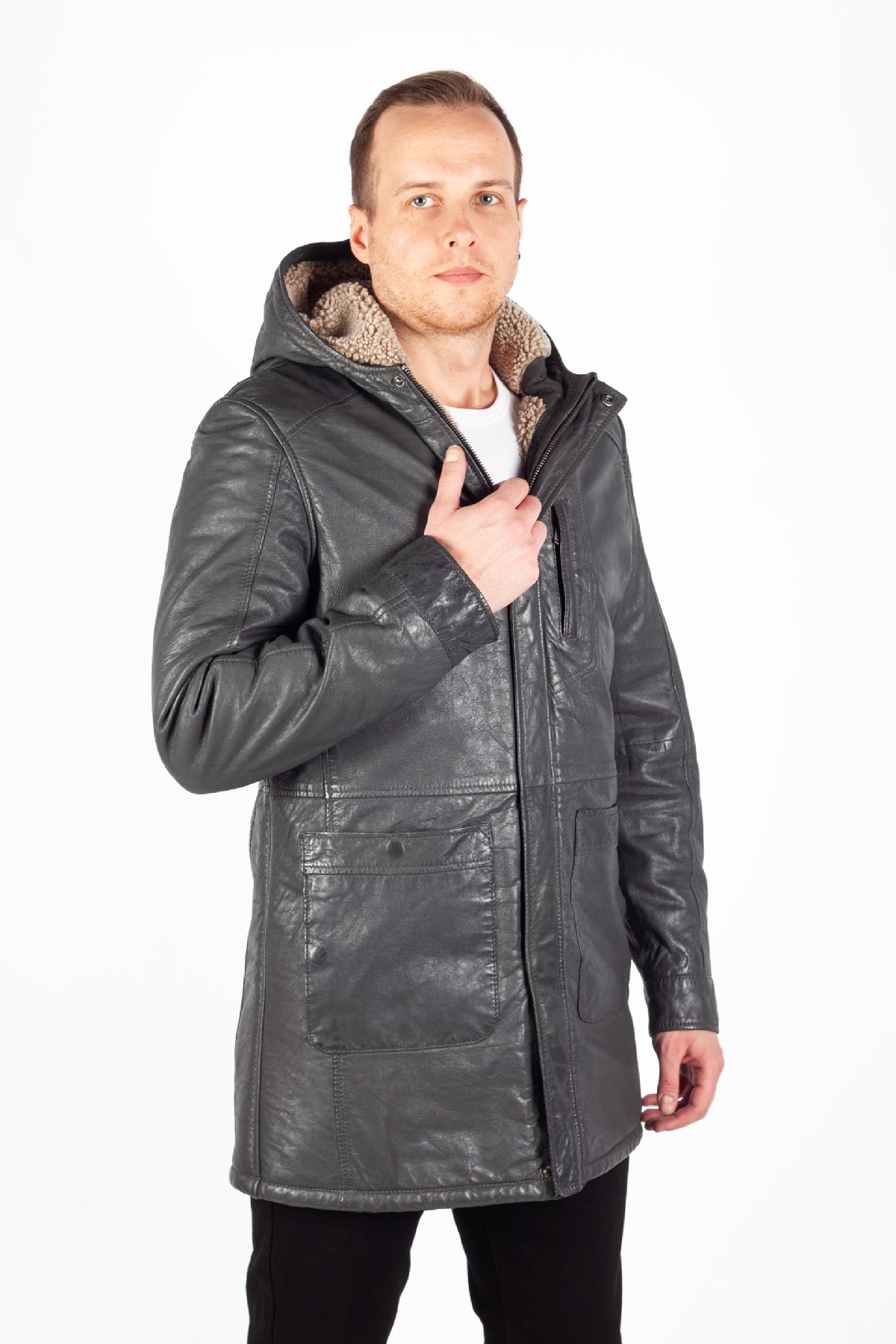 Winterjacke DEERCRAFT 3702-0001-anthracite