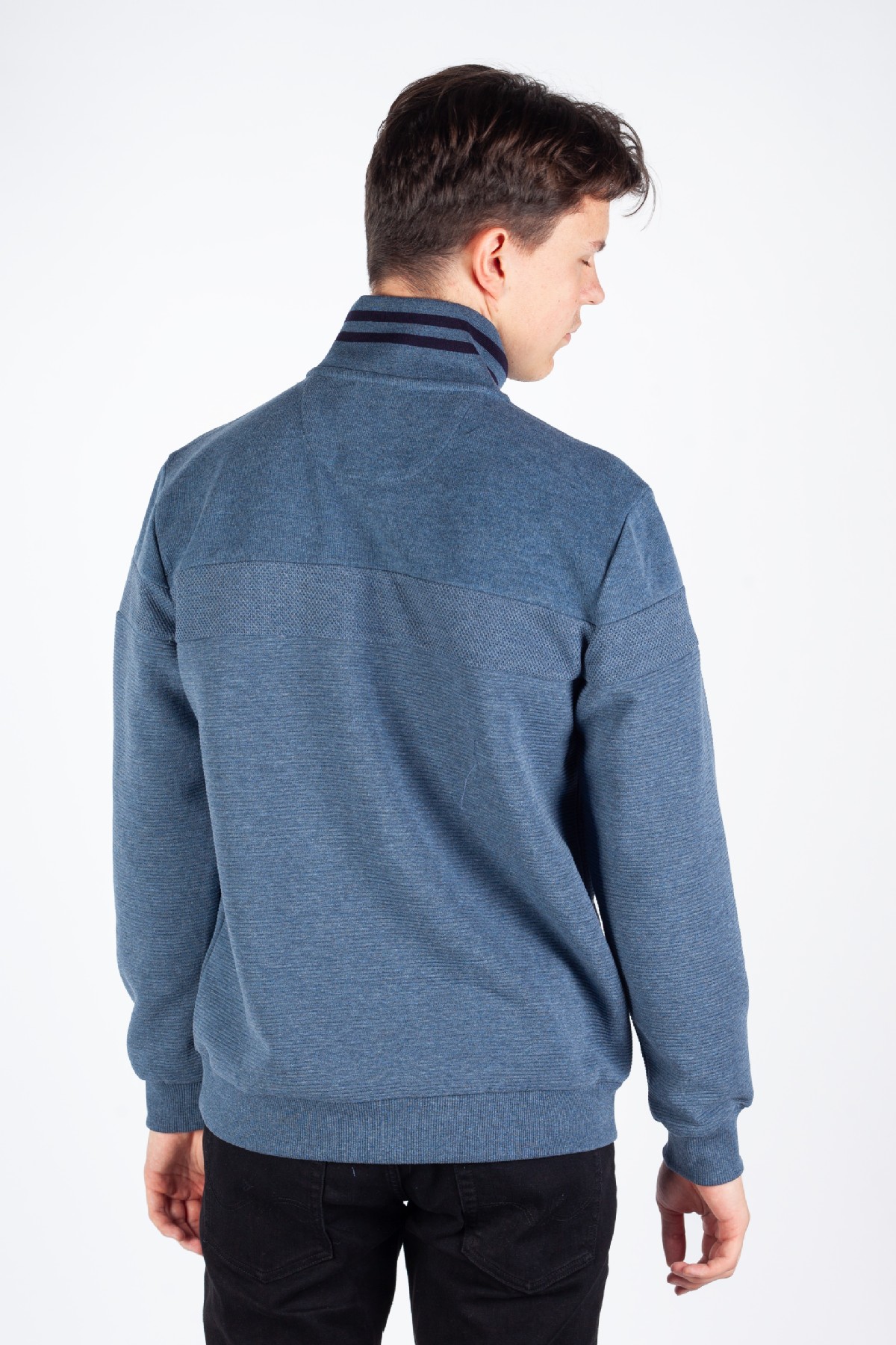 Strickpullover MCL 39646-INDIGO-MELANJ