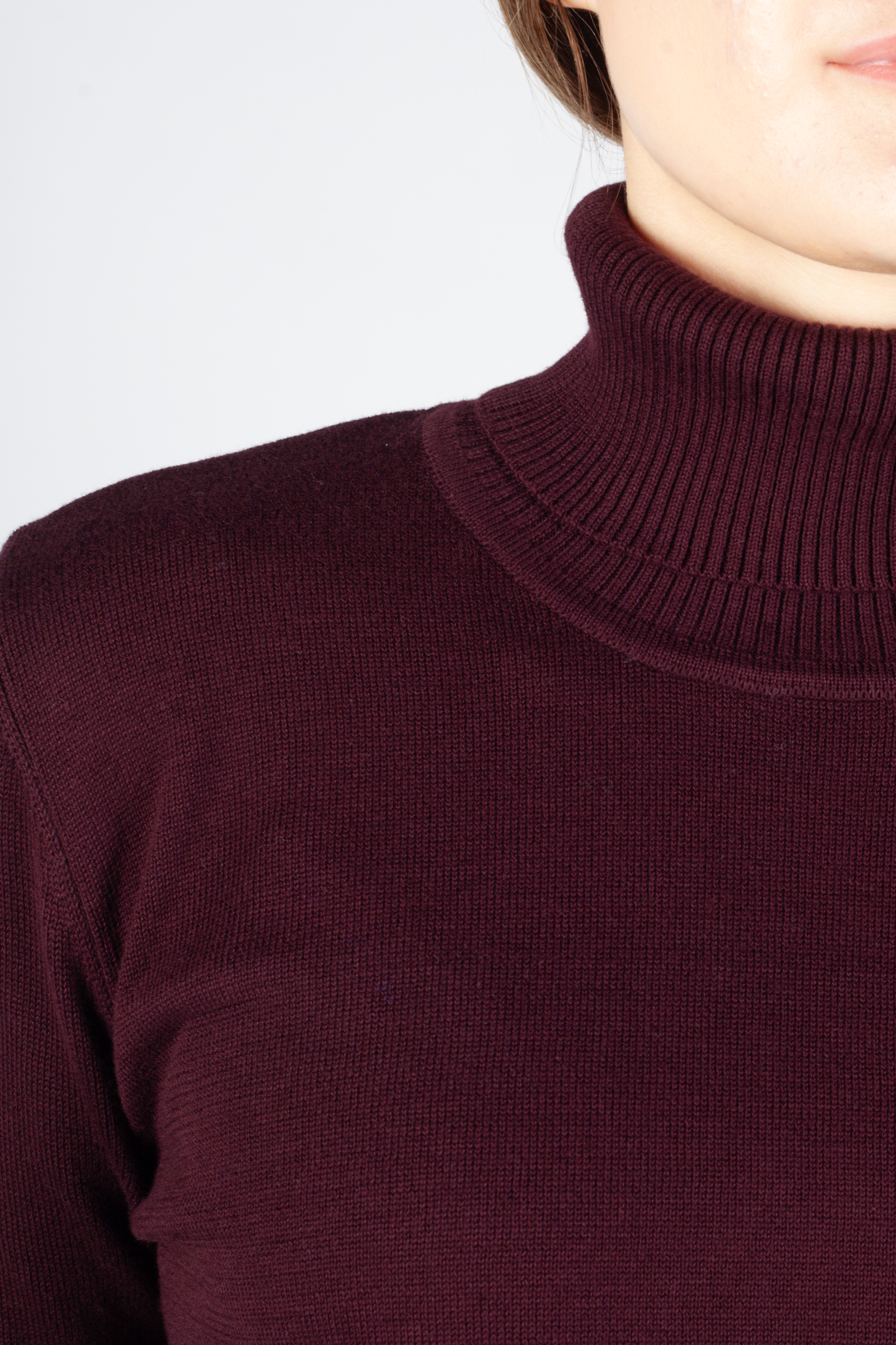 Rollkragenpullover XINT 851119-BORDO