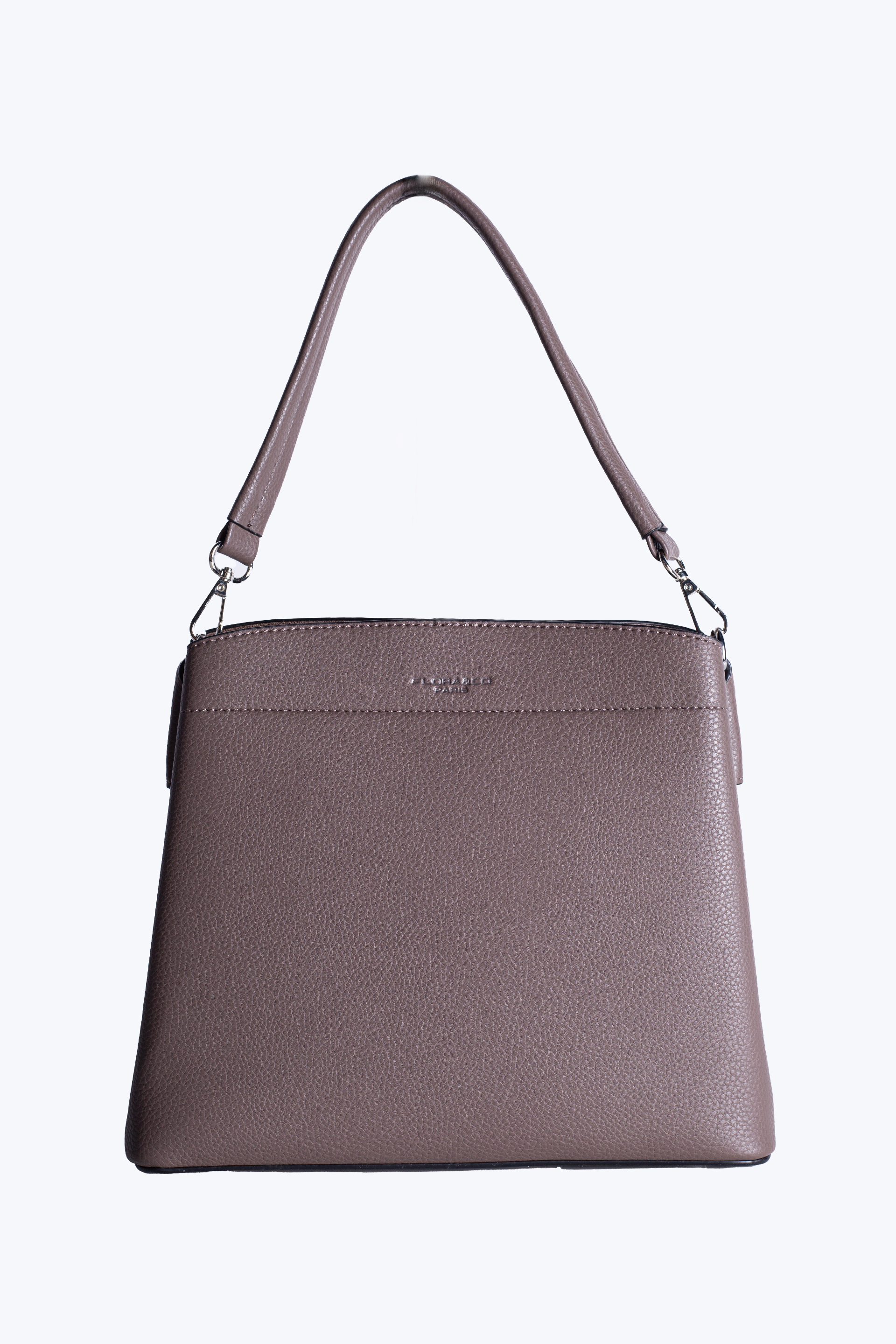 Handtasche FLORA&CO F3655-TAUPE-FONCEE