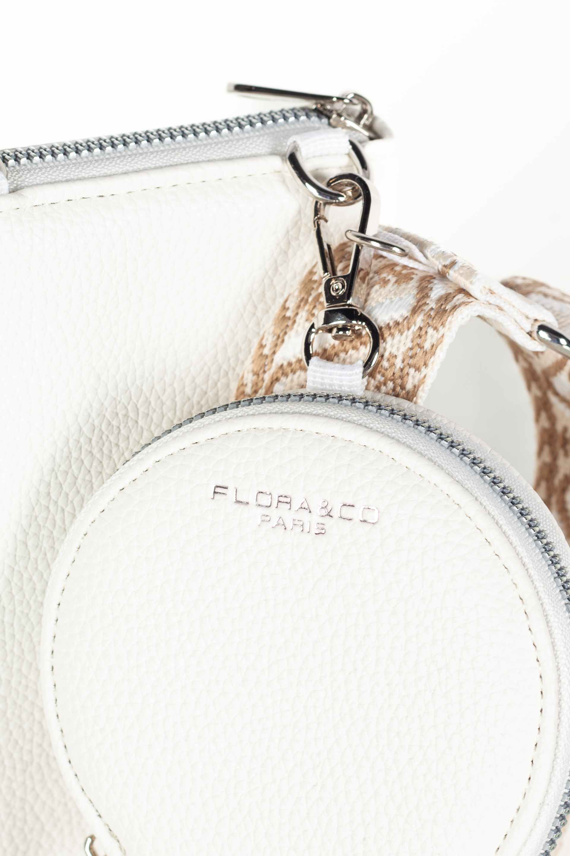 Schultertasche FLORA&CO F5006-BLANC