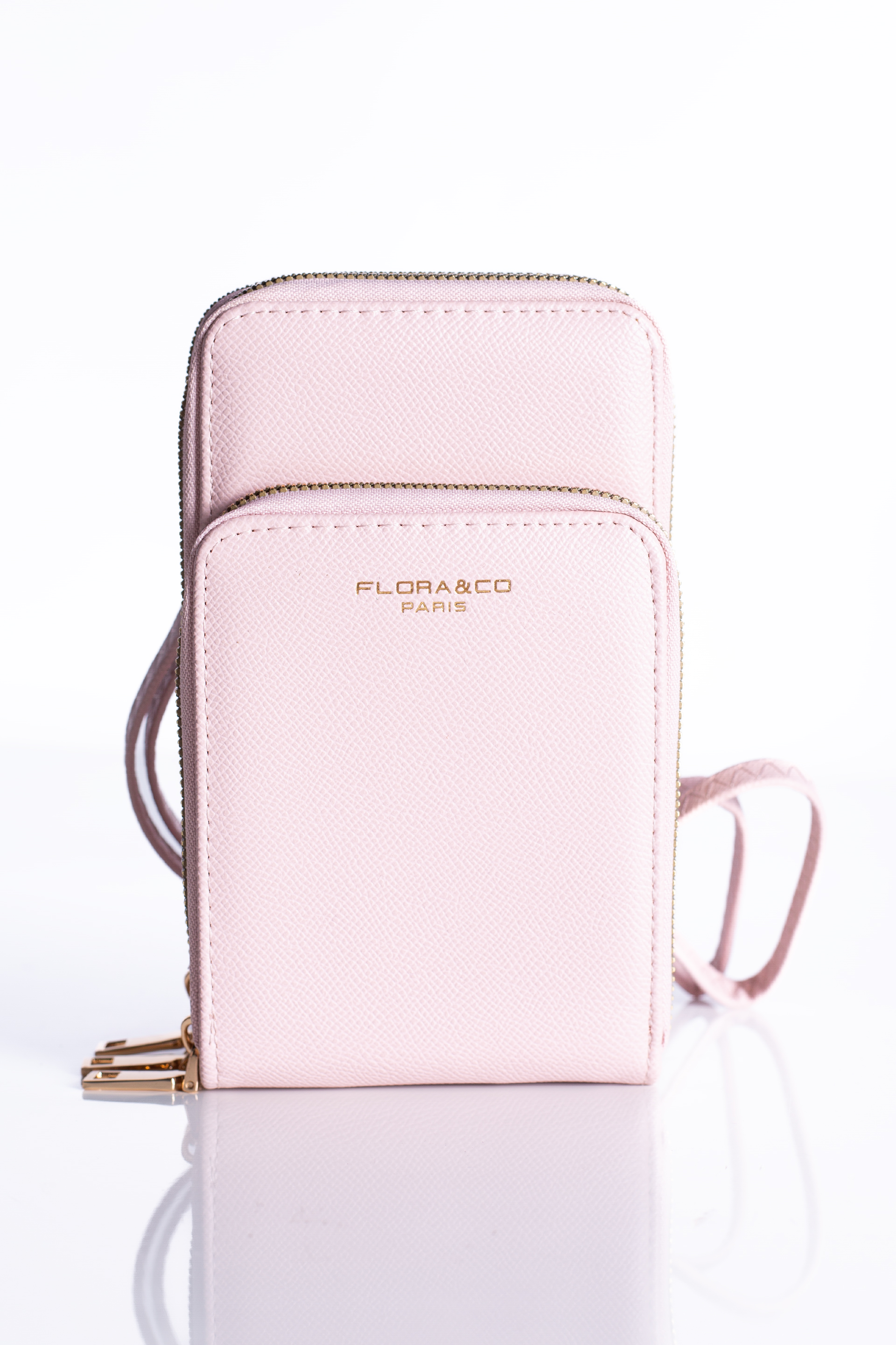 Schultertasche FLORA&CO F6019-ROSE