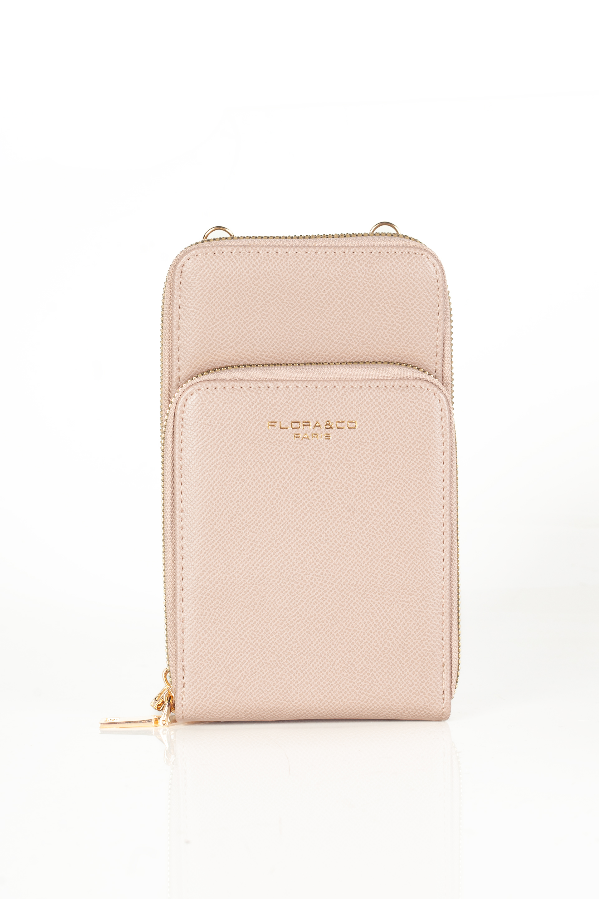 Schultertasche FLORA&CO F6019-TAUPE-CLAIR