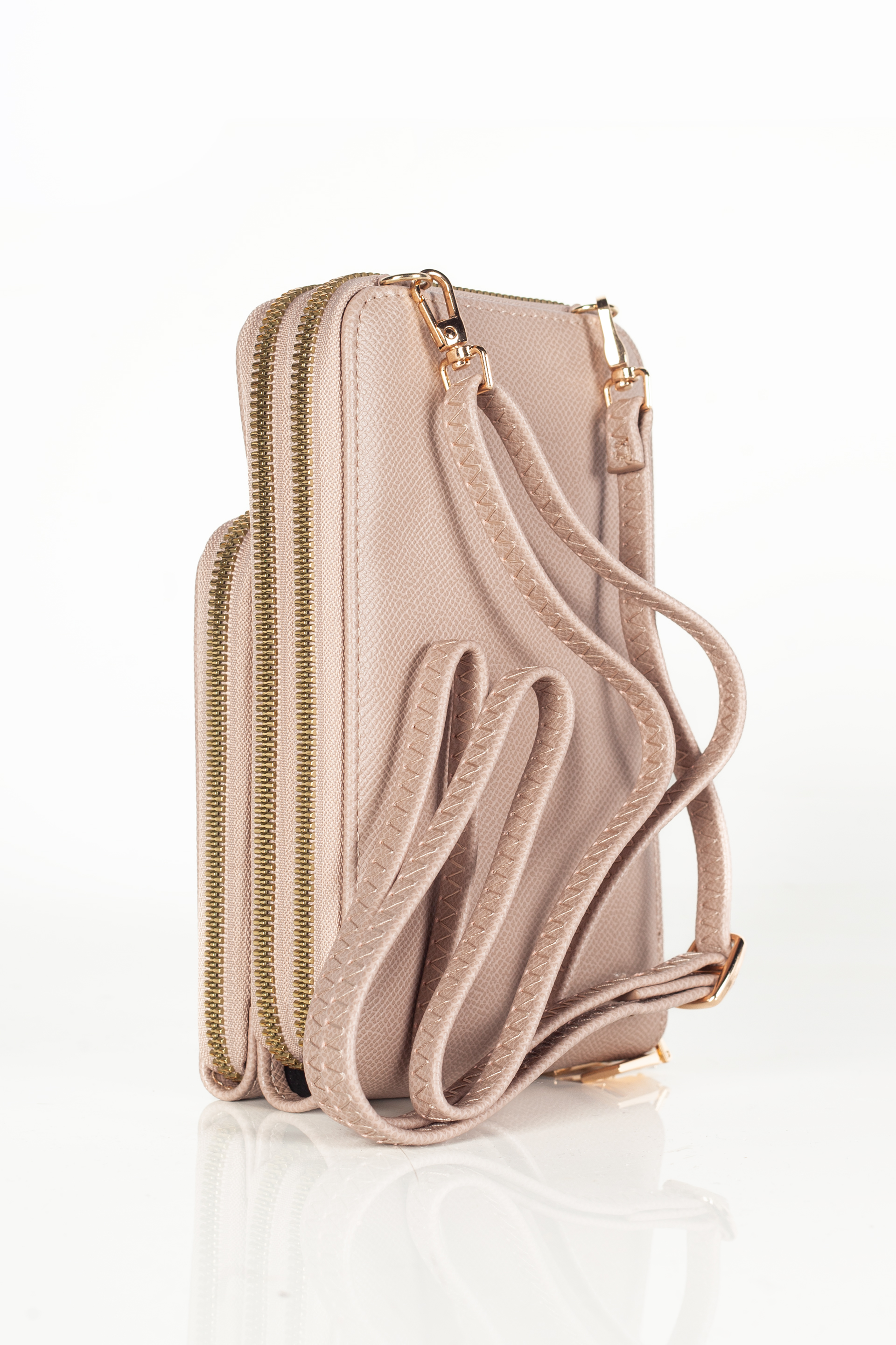 Schultertasche FLORA&CO F6019-TAUPE-CLAIR