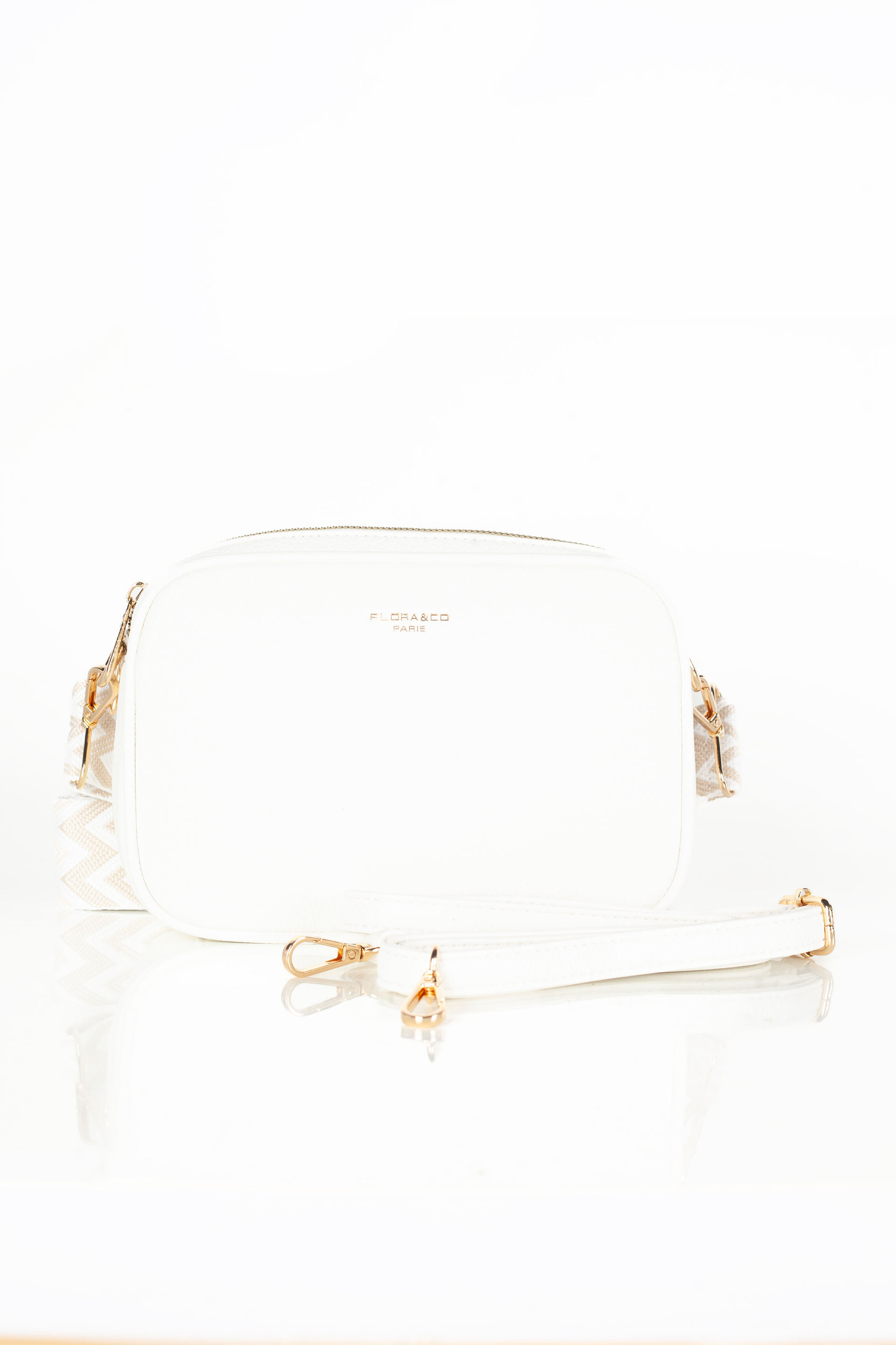 Schultertasche FLORA&CO F6967-BLANC