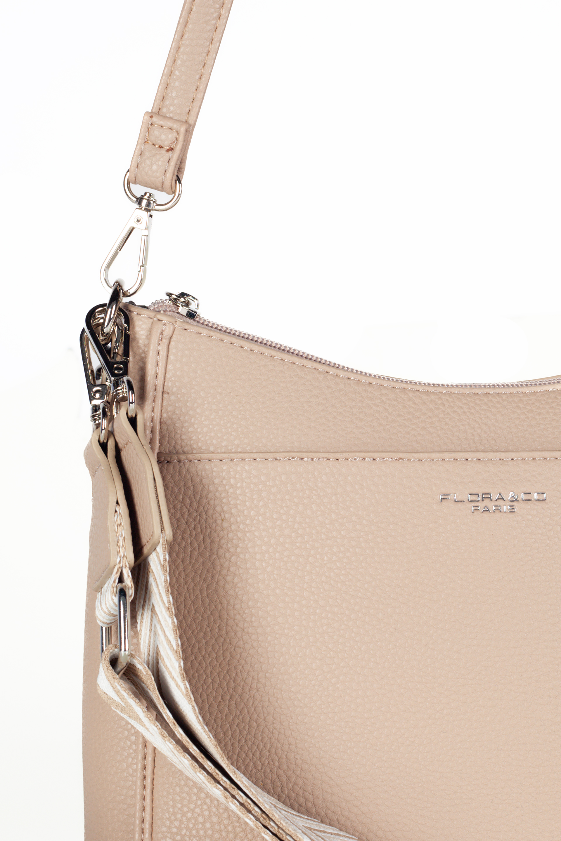 Schultertasche FLORA&CO F8575-BEIGE