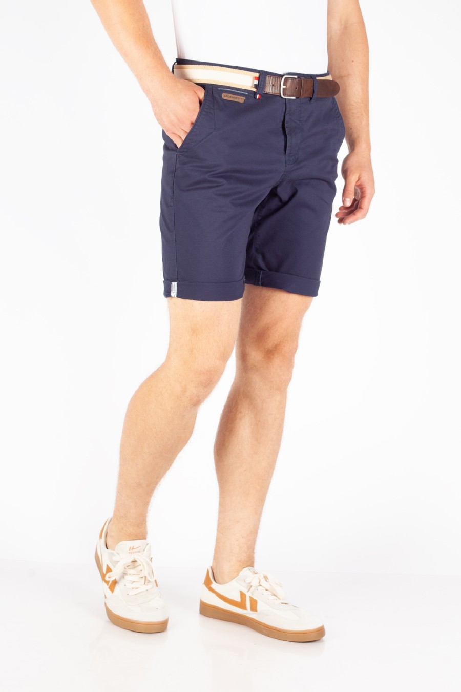 Stoff Shorts LEGENDERS GARDNER-NAVY