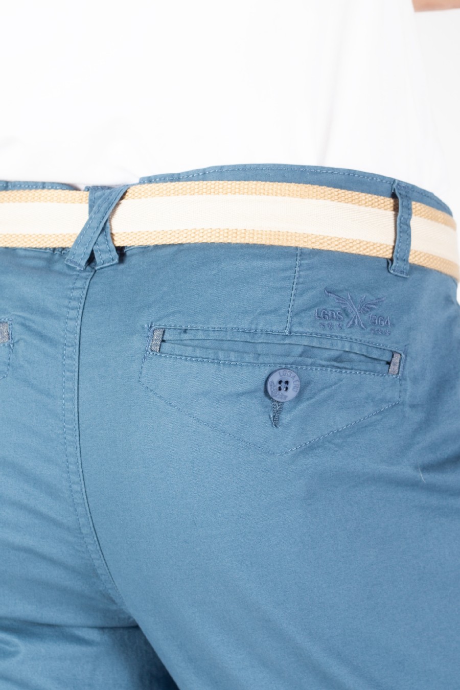 Stoff Shorts LEGENDERS GARDNER-STONE-BLUE