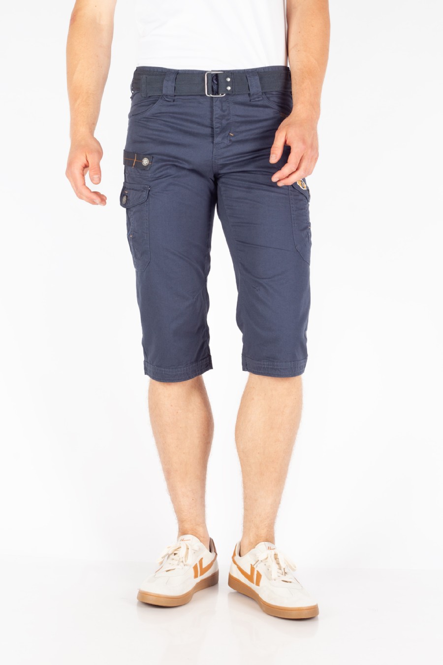 Stoff Shorts LEGENDERS GINGER-NAVY