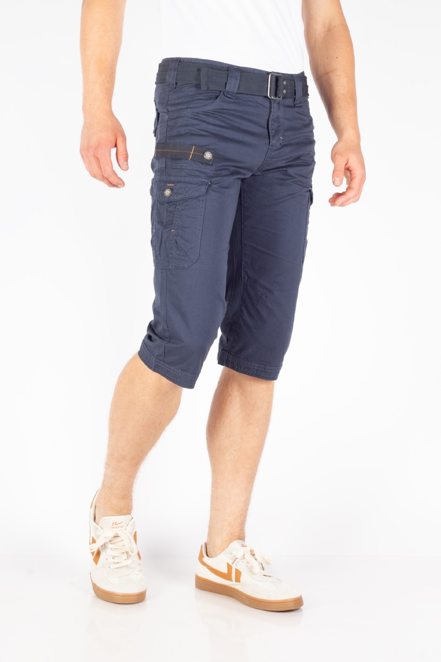 Stoff Shorts LEGENDERS GINGER-NAVY