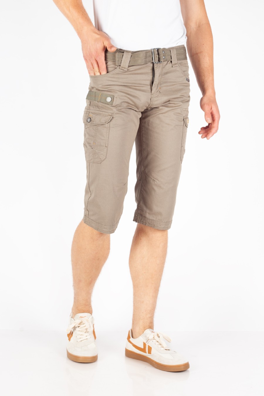 Stoff Shorts LEGENDERS GINGER-OLIVE