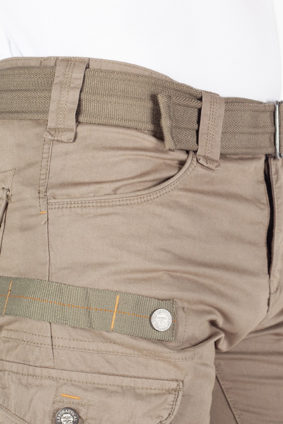 Stoff Shorts LEGENDERS GINGER-OLIVE