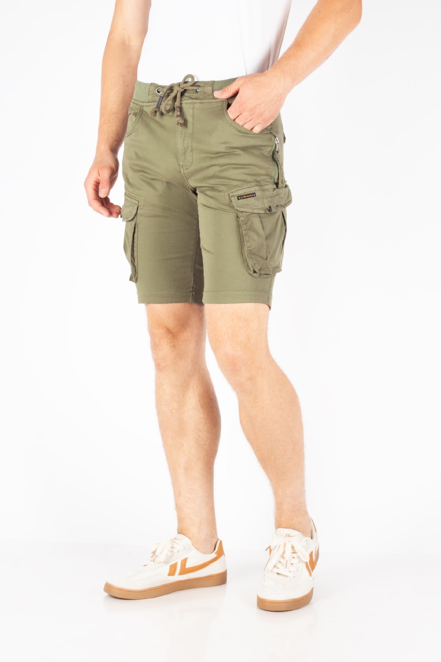 Stoff Shorts LEGENDERS GRAFFITTI-STORM-KHAKI