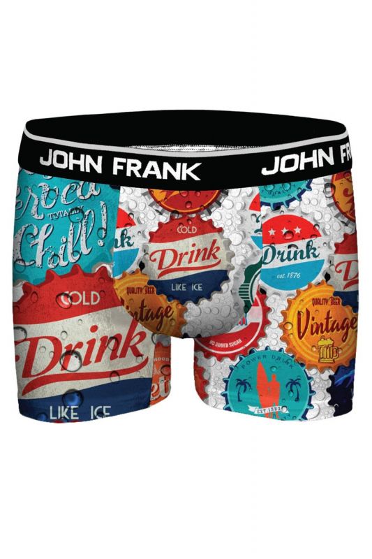 Boxershorts JOHN FRANK JFBD367-BIG-BEERCAP