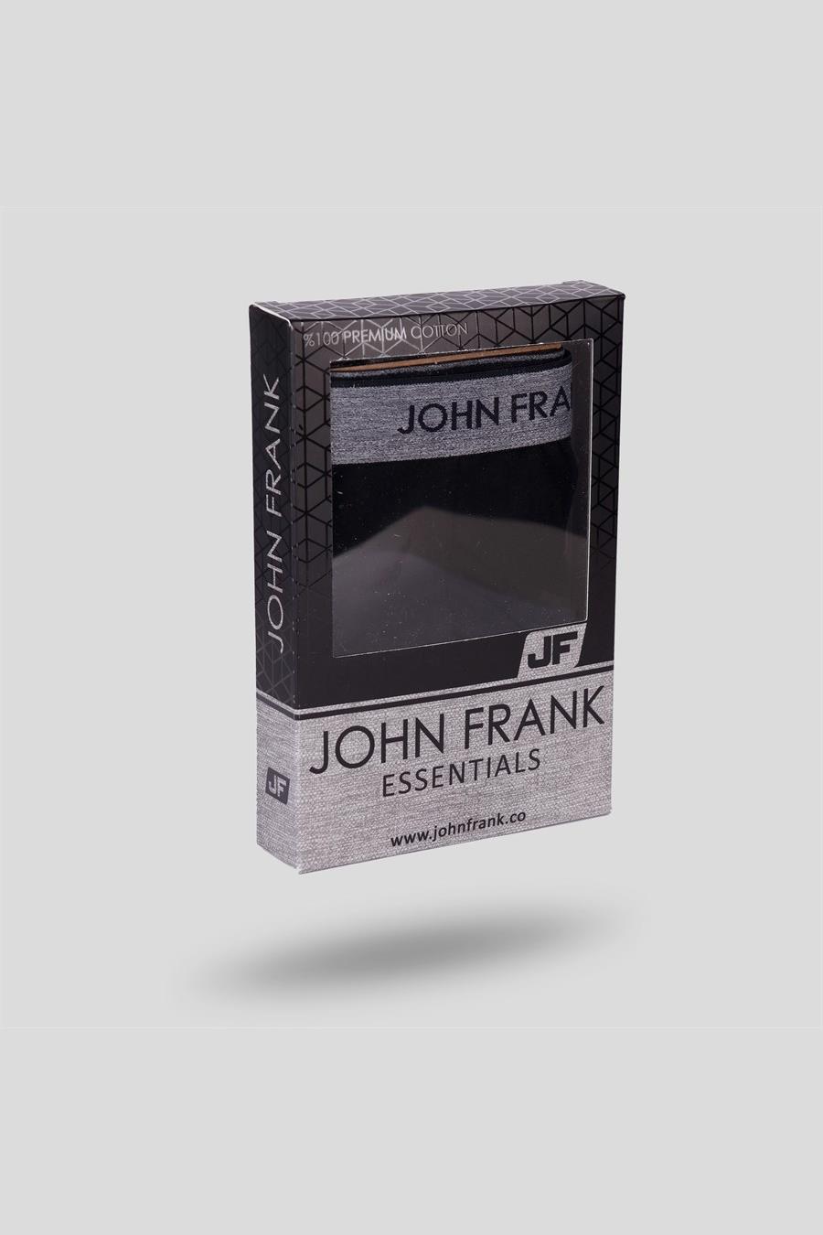 Boxershorts JOHN FRANK JFBES01-BLACK