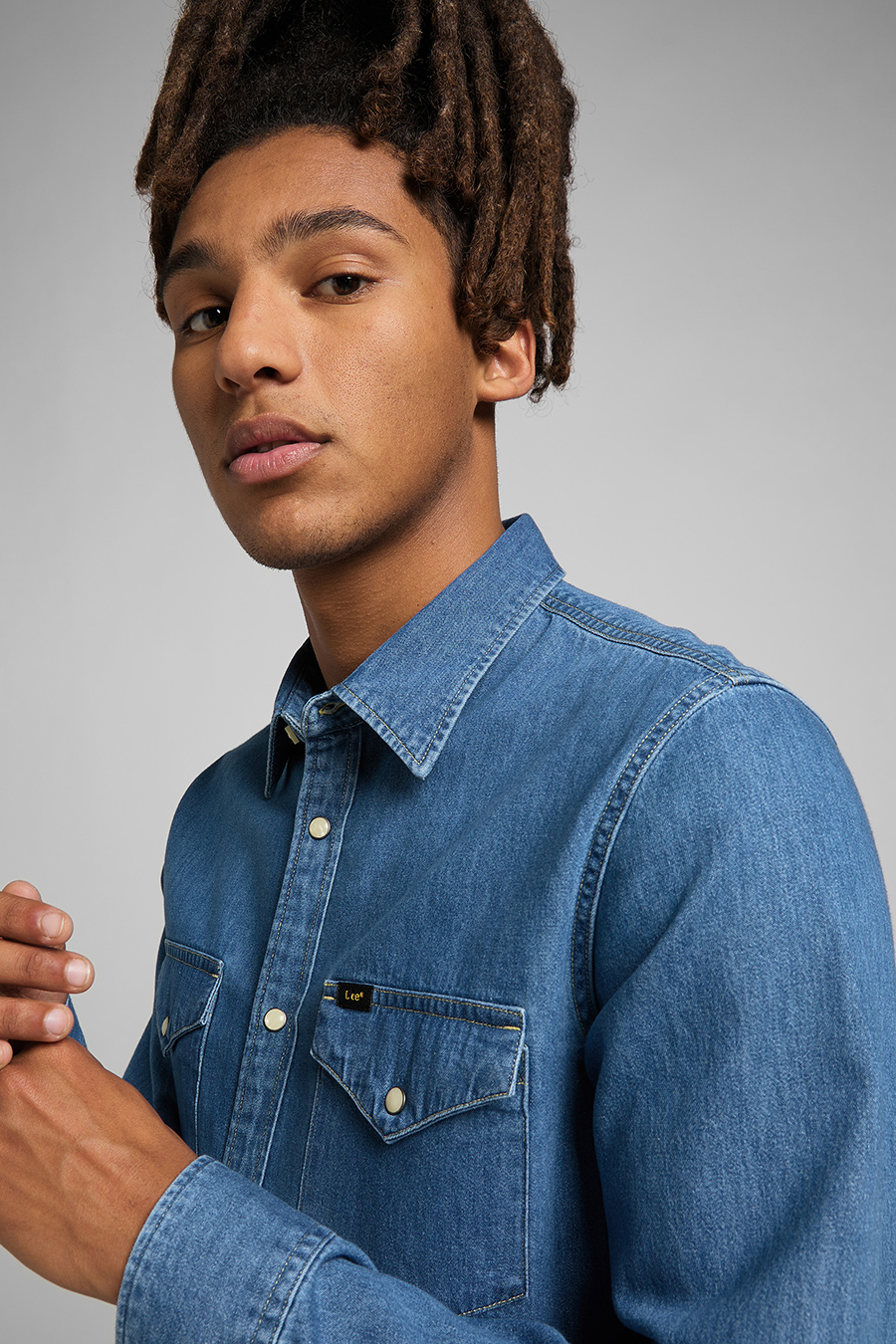 Jeanshemd LEE L69HKXLR