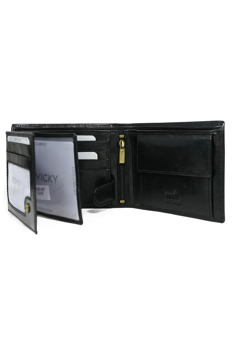 Geldbörse  ROVICKY N992-RVT-BLACK