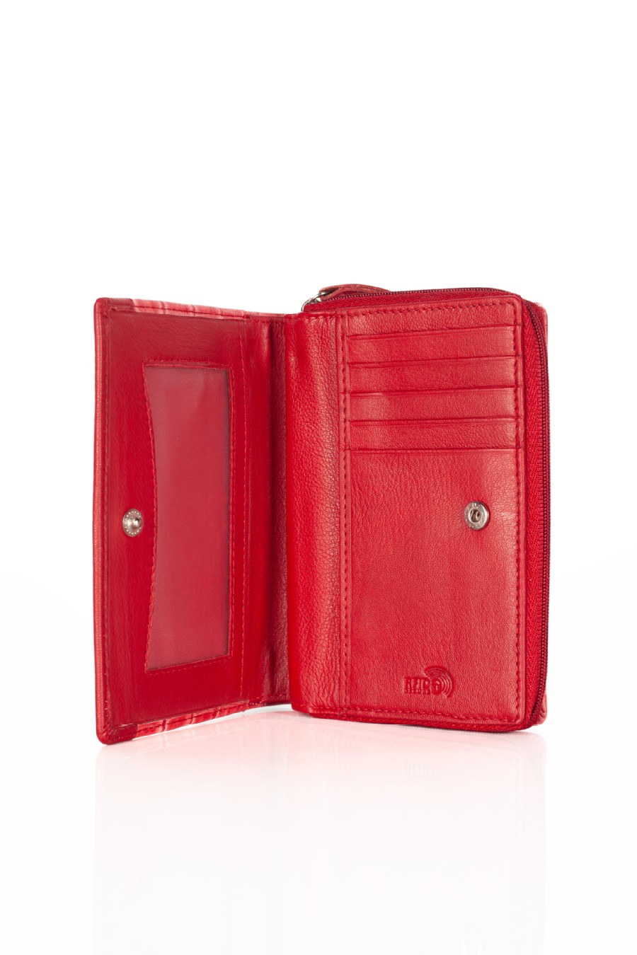 Geldbörse ROVICKY RV-791-SLA-4910-RED-CROCO