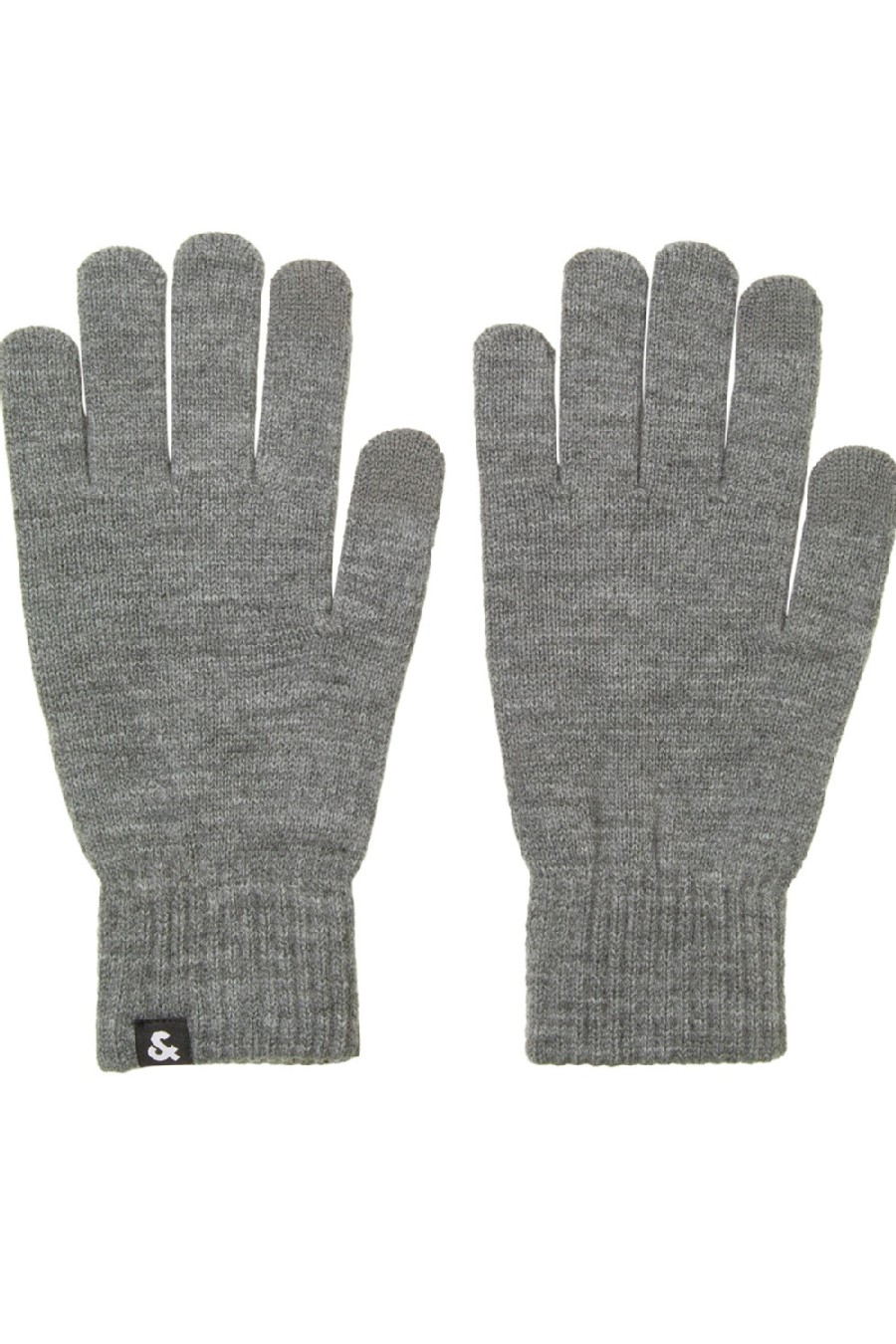 Handschuhe JACK & JONES 12159459-Grey-Melange